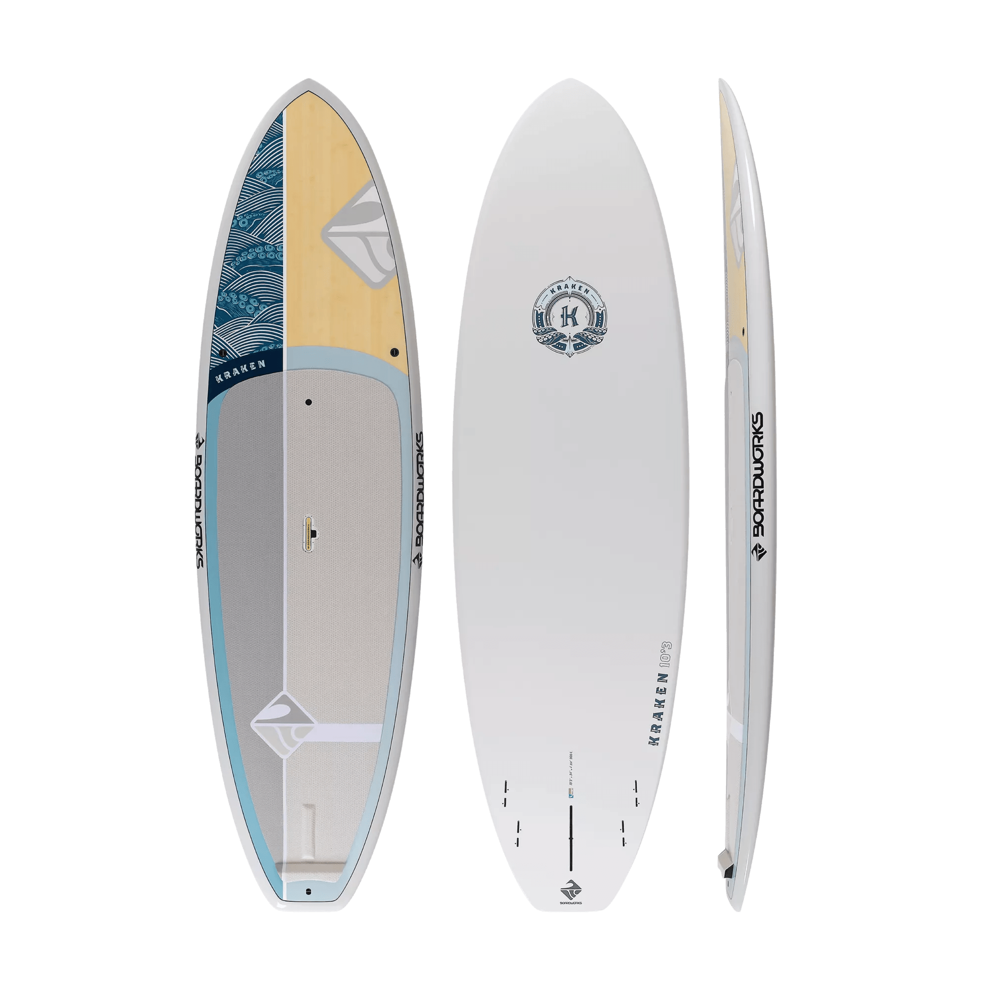 BOARDWORKS - Kraken 10'3" All-Around Paddle Board - Beige - 848201015337 - TOP 