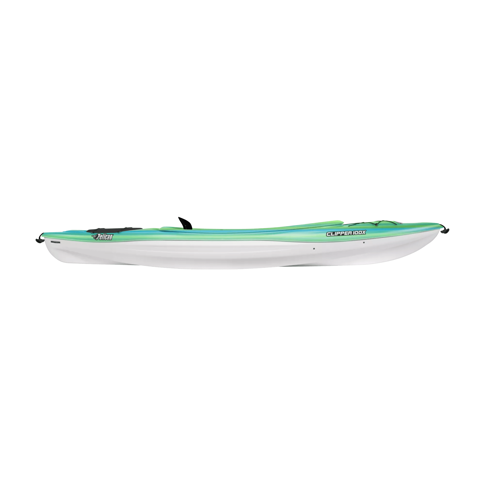 PELICAN - Clipper 100X Recreational Kayak - Blue - KXF10P103 - SIDE