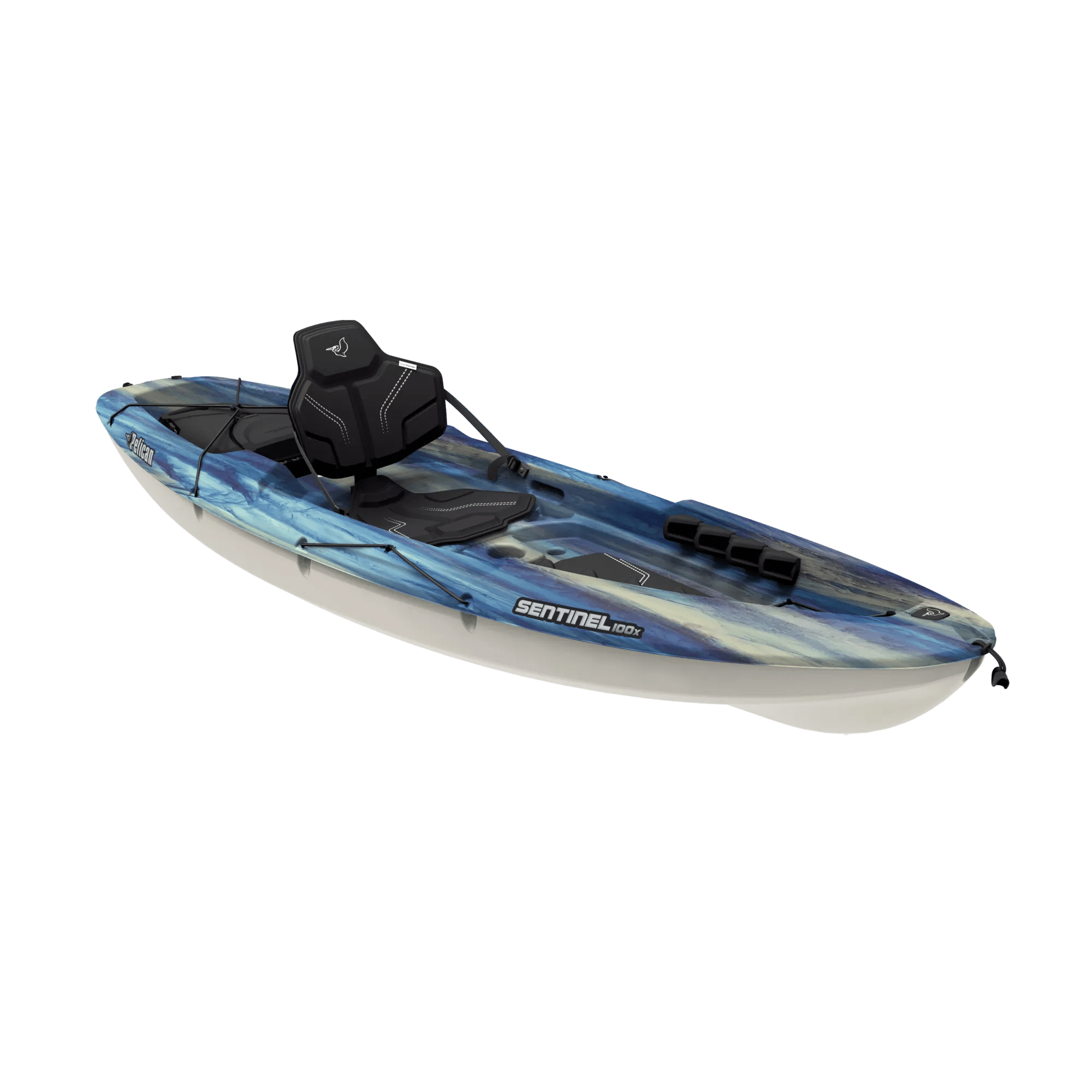 PELICAN - Sentinel 100X EXO Recreational Kayak - Blue - MEF10P103-00 - ISO