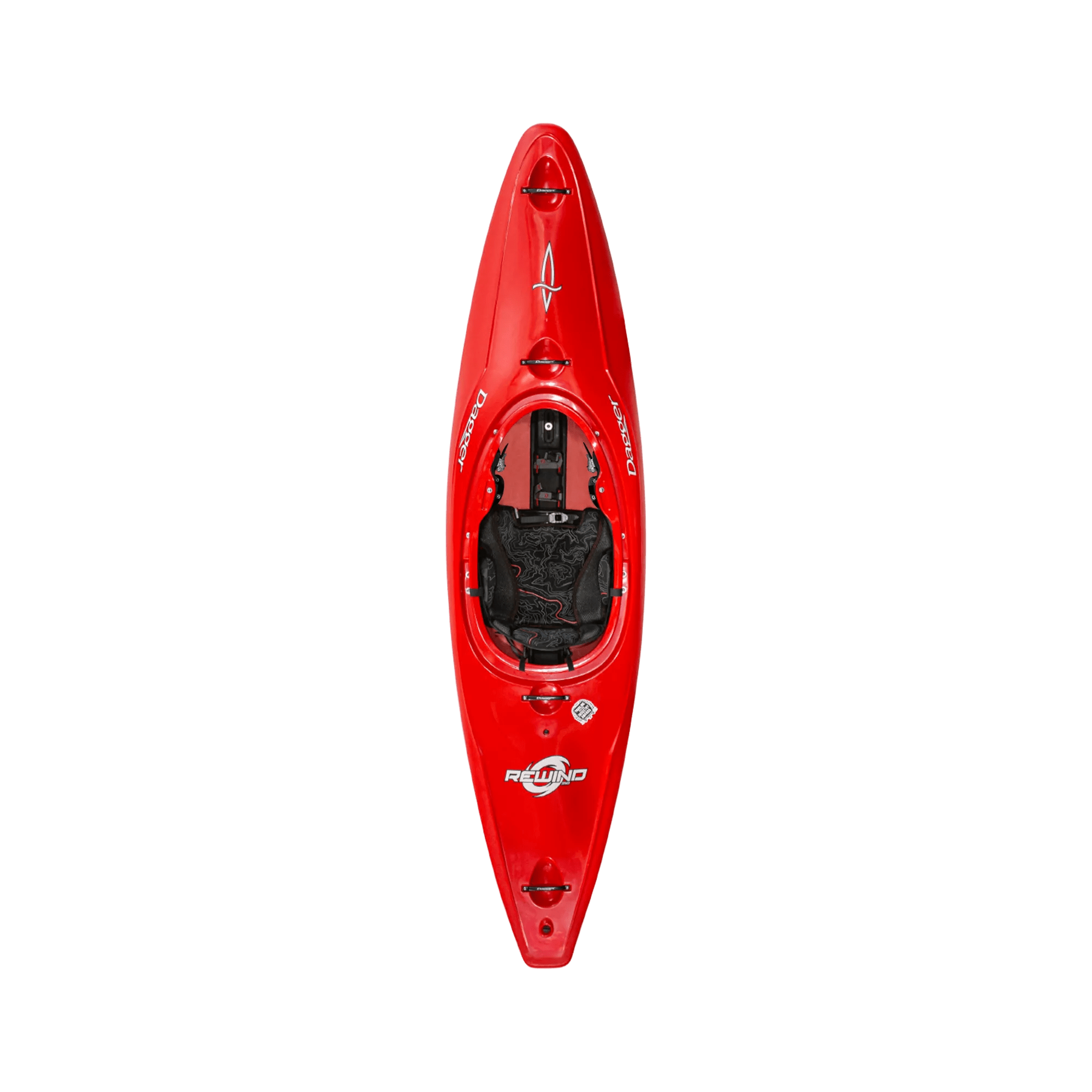 DAGGER - Rewind SM River Play Whitewater Kayak - Red - 9010474057 - TOP