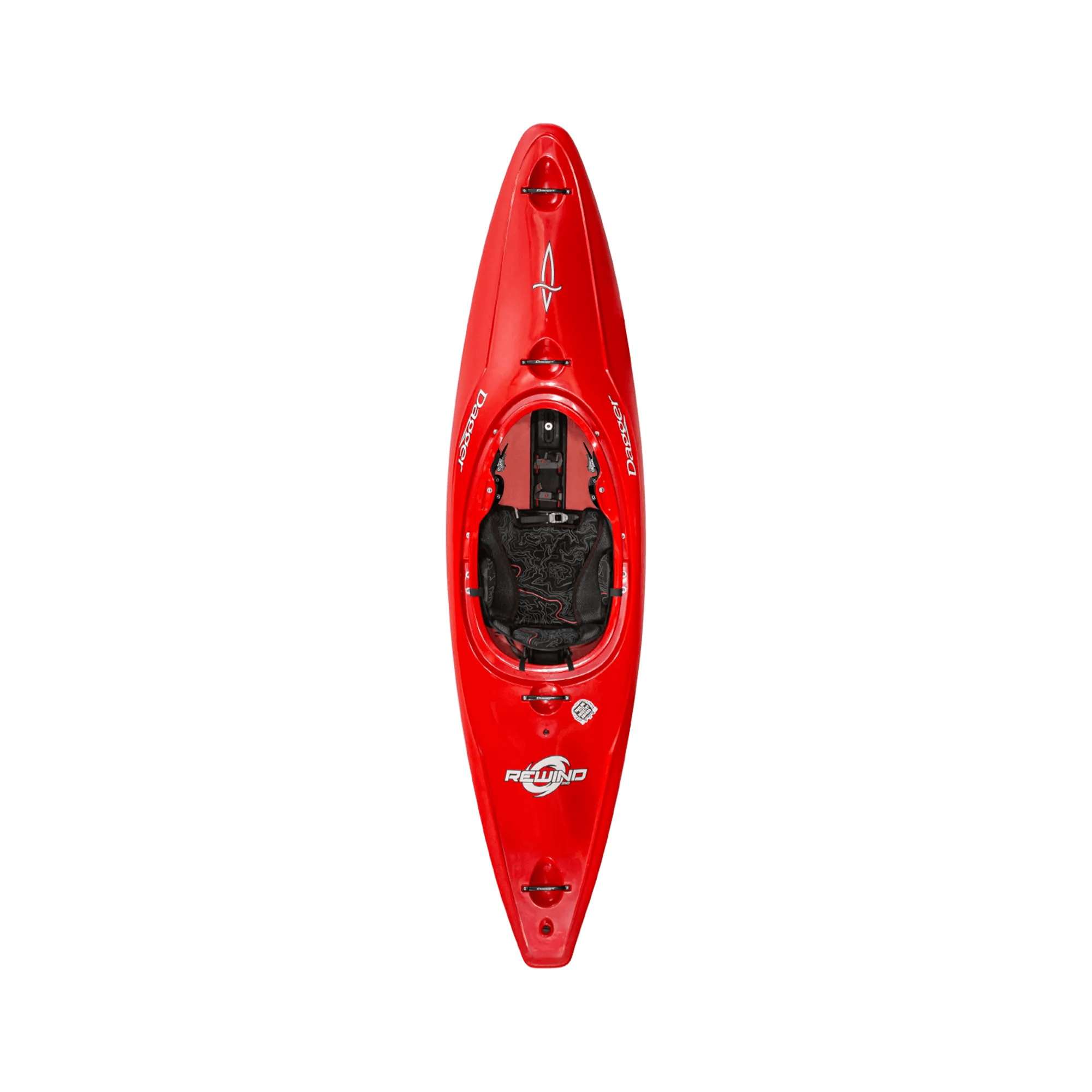 DAGGER - Kayak d’eaux vives polyvalent Rewind SM - Red - 9010474057 - TOP