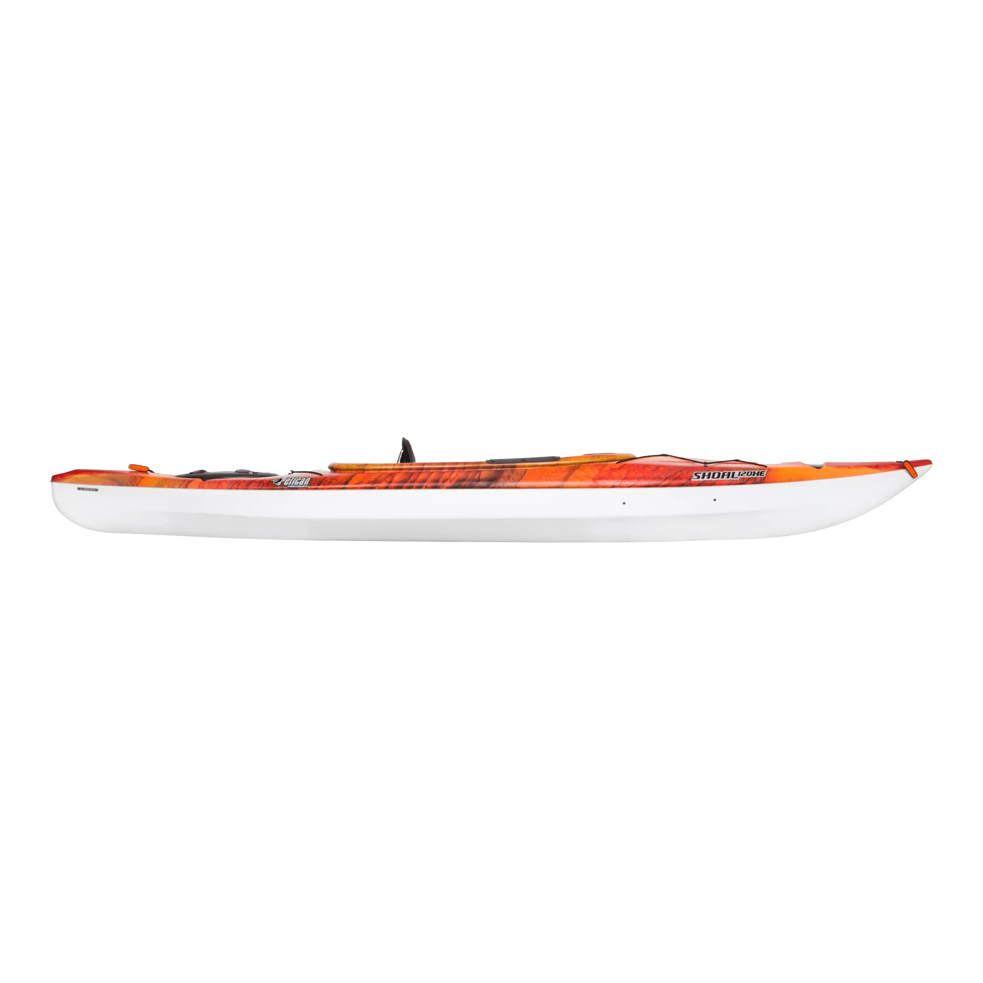 PELICAN - Kayak récréatif Shoal 120XE avec pagaie - Modèle ou couleur discontinué - Yellow - KNP12P102-00 - SIDE