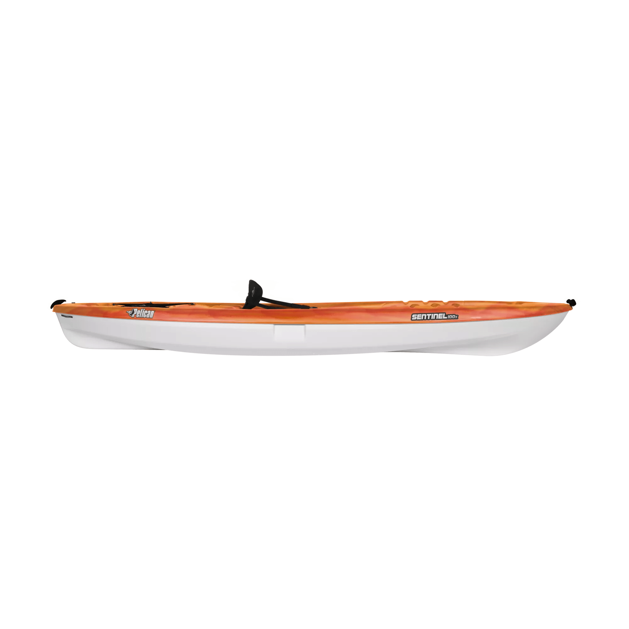 PELICAN - Sentinel 100X Recreational Kayak - Red - KVF10P104-00 - SIDE