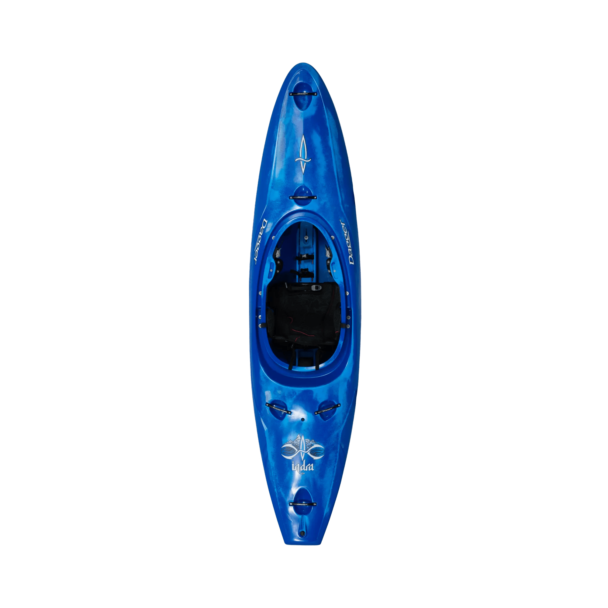 DAGGER - Indra SM/MD Creek Play Whitewater Kayak - Blue - 9010974206 - TOP