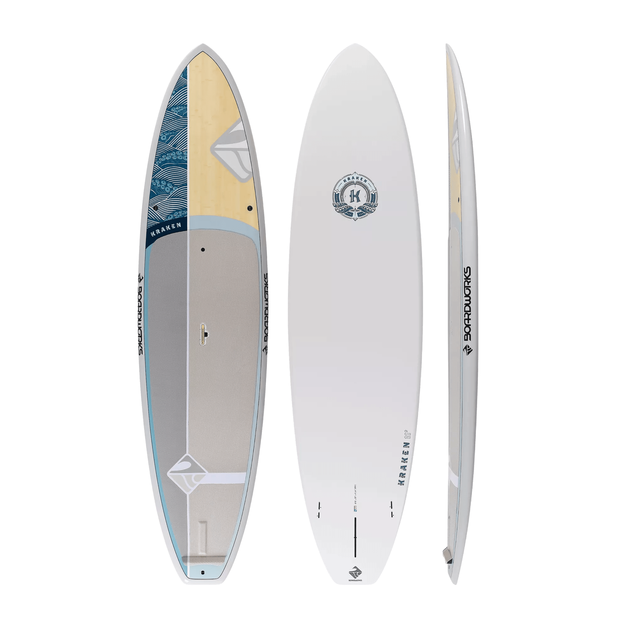 BOARDWORKS - Kraken 11' All-Around Paddle Board - Beige - 848201015320 - TOP 