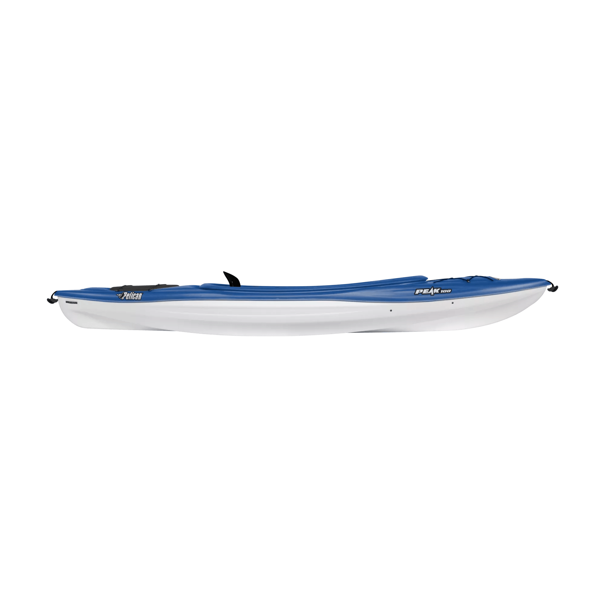 PELICAN - Peak 100 Recreational Kayak with Paddle - Blue - KXA10P301 - SIDE