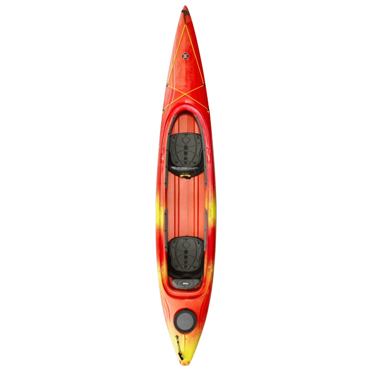 PERCEPTION - Kayak tandem récréatif Cove 14.5 - Red - 9331030042 - TOP
