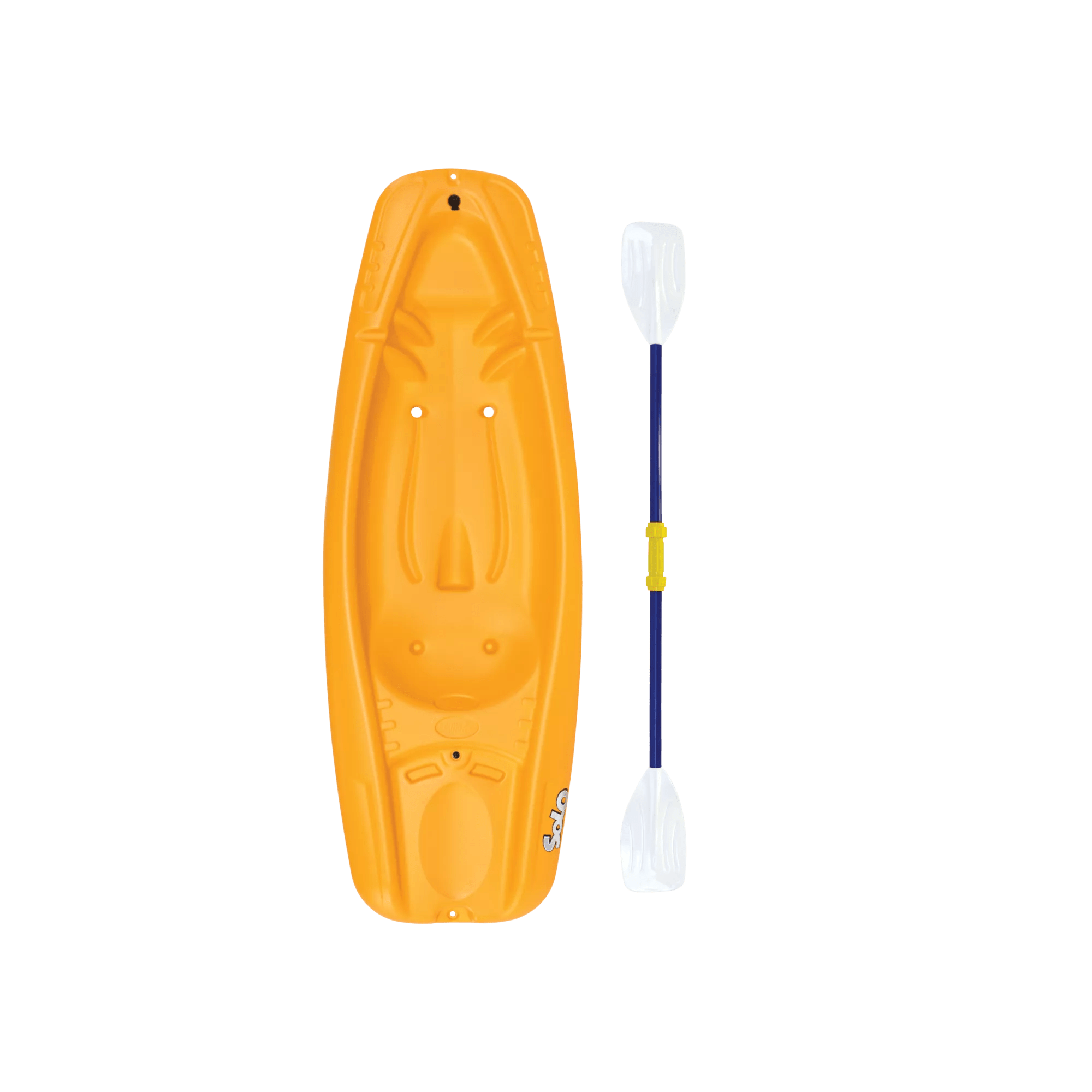 PELICAN - Solo Kids Kayak with Paddle - Orange - KOS06P403 - TOP
