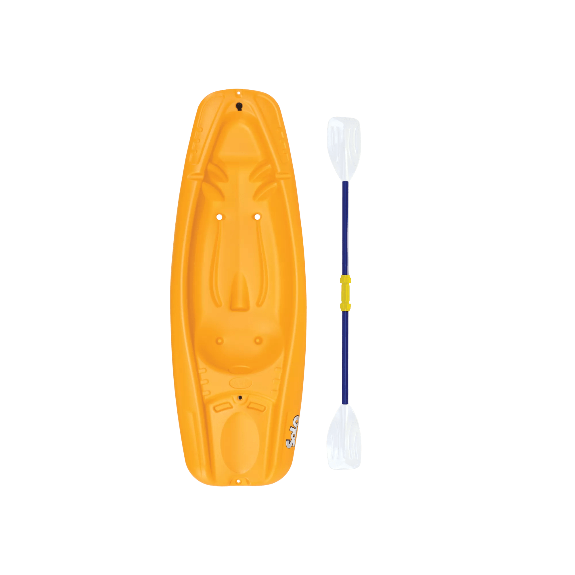 PELICAN - Kayak pour enfants Solo avec pagaie - Orange - KOS06P403 - TOP