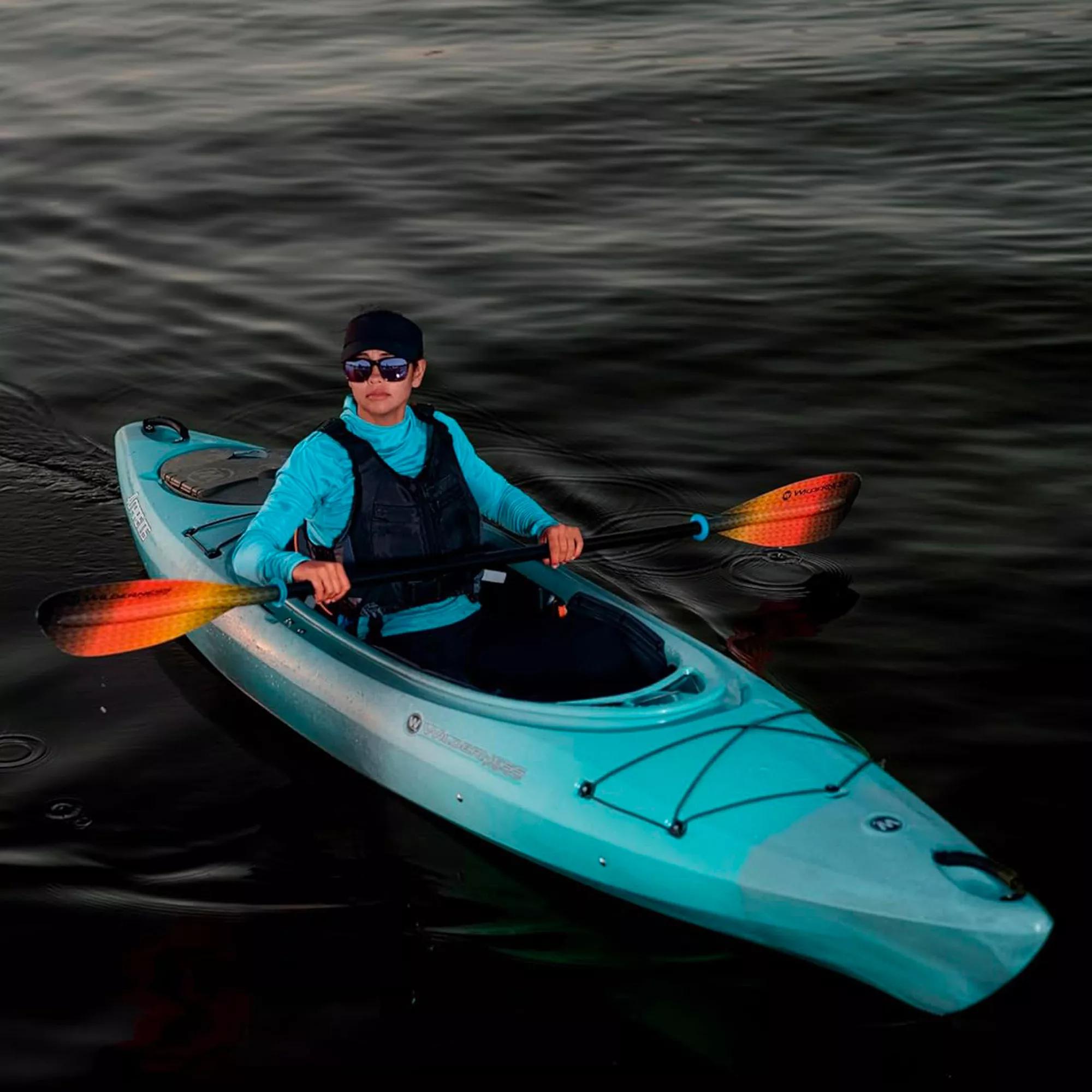WILDERNESS SYSTEMS - Aspire 105 Recreational Kayak - Discontinued color/model - Blue - 9730325110 - LIFE STYLE 1