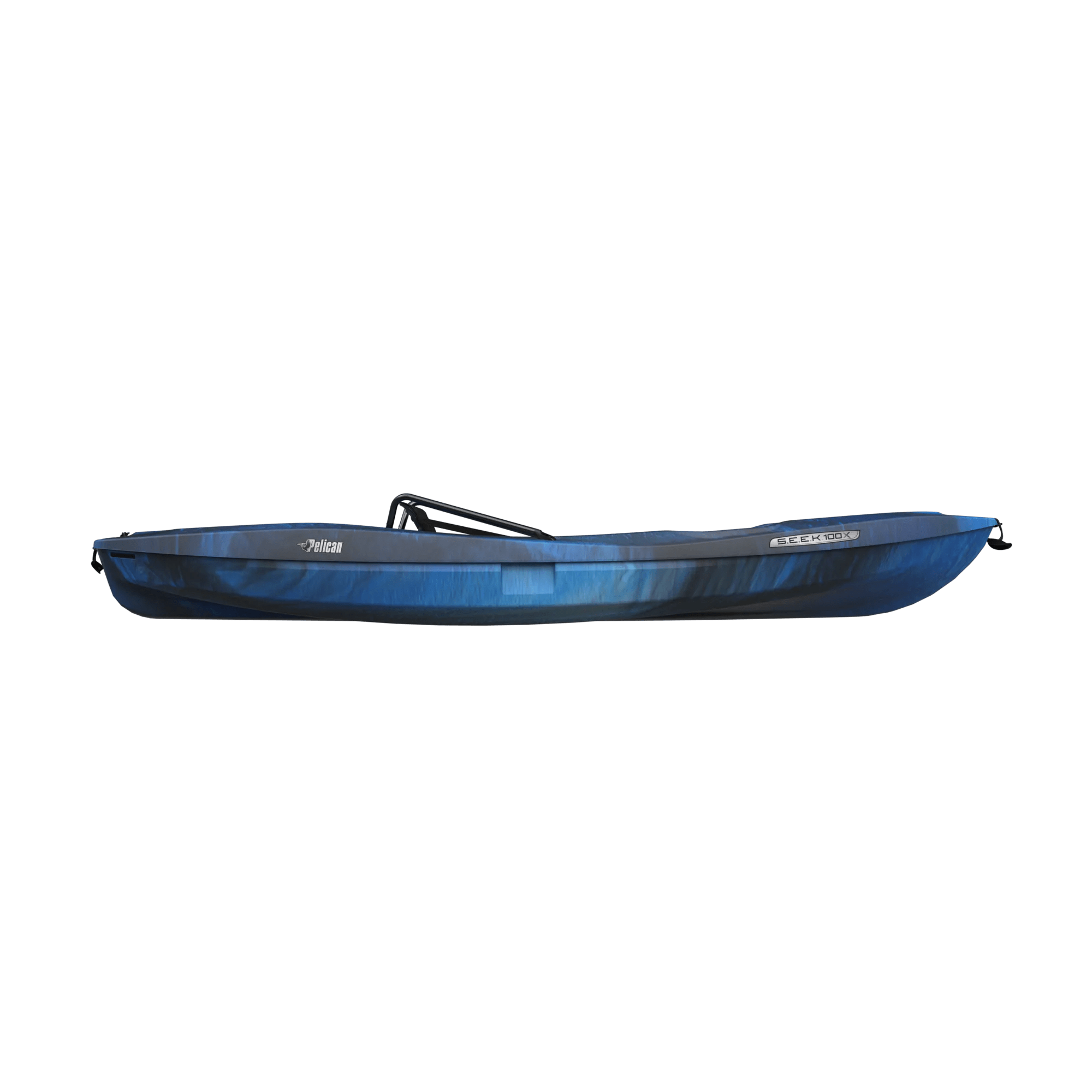 PELICAN - SEEK 100X Recreational Kayak - Grey - MKL10P205-00 - SIDE