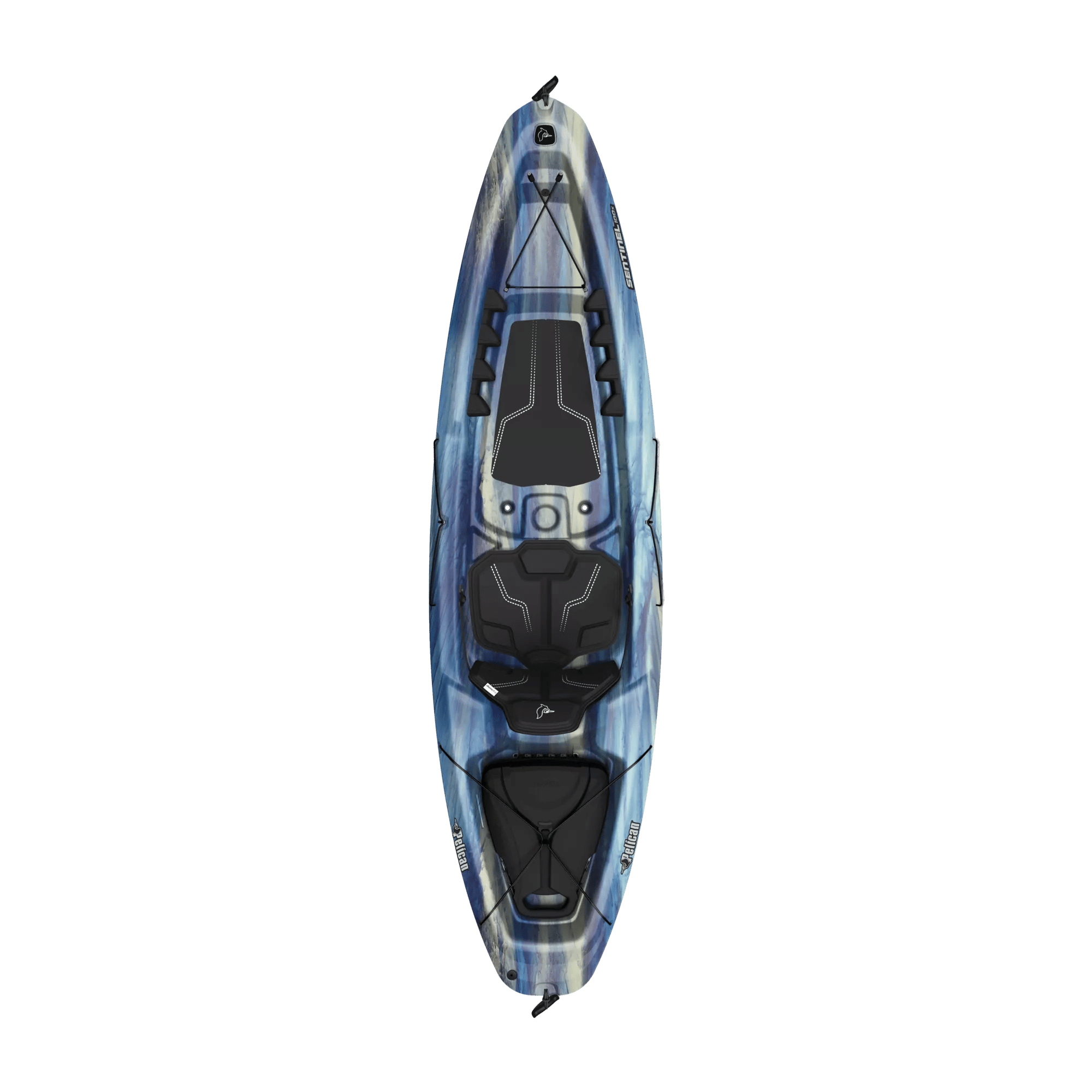 PELICAN - Kayak récréatif Sentinel 100X EXO - Blue - MEF10P103-00 - TOP