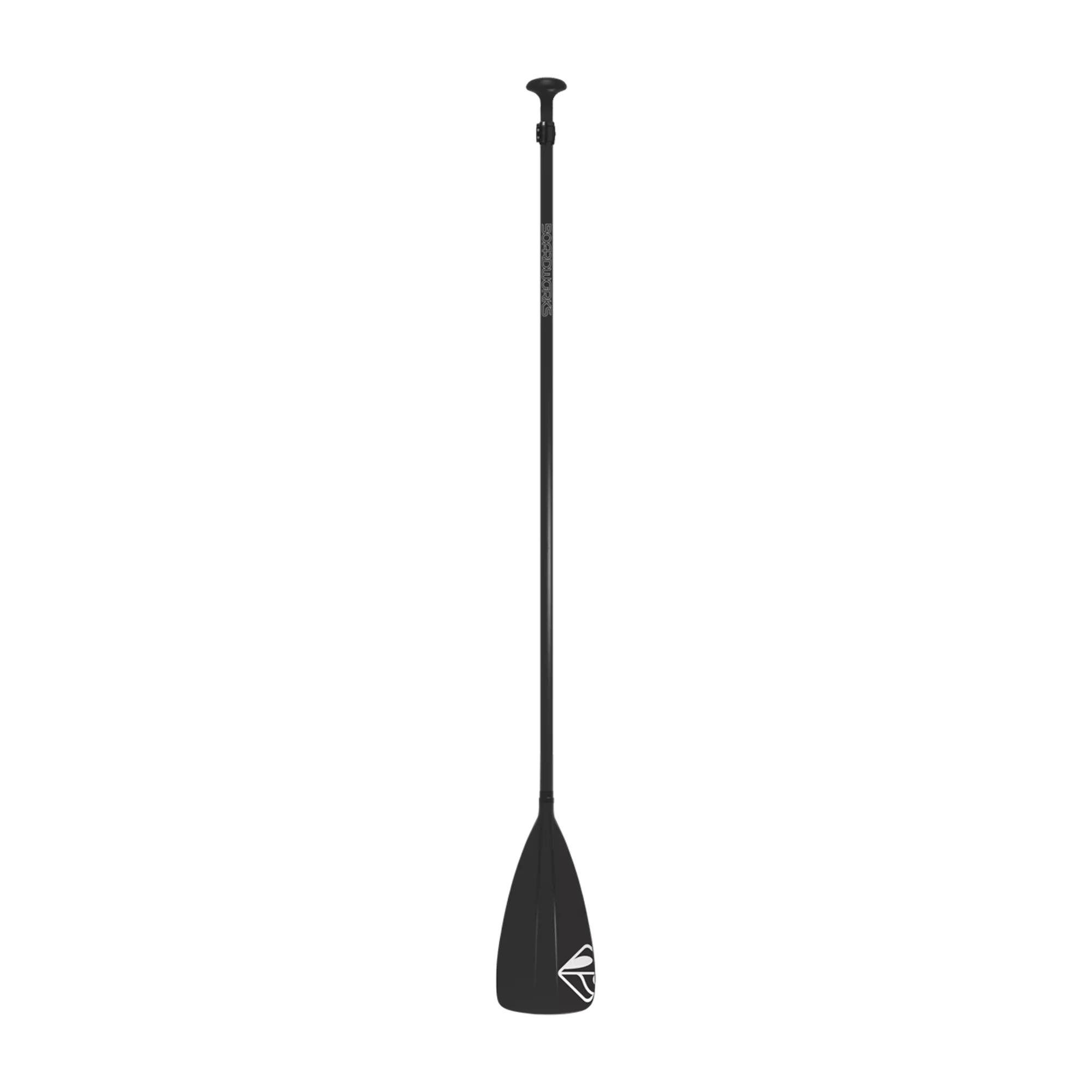 BOARDWORKS - Fiberglass 2-Piece Adjustable SUP Paddle - Black - 848201015702 - SIDE