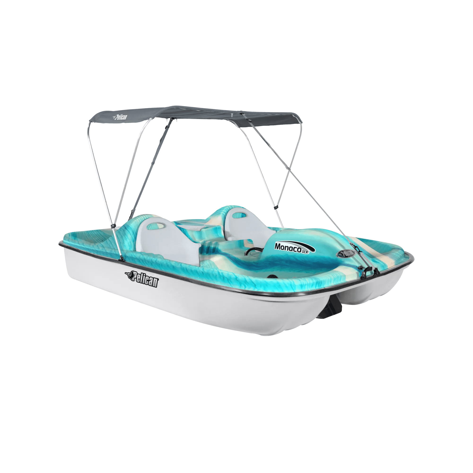 PELICAN - Monaco DLX Pedal Boat - Blue - HHF25P203 - ISO 