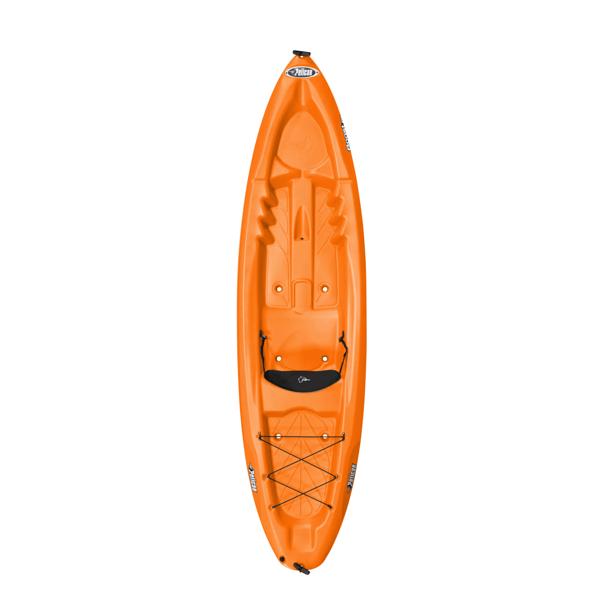 PELICAN - Boost 100 Recreational Kayak - Discontinued color/model - Orange - KOS10P101 - TOP