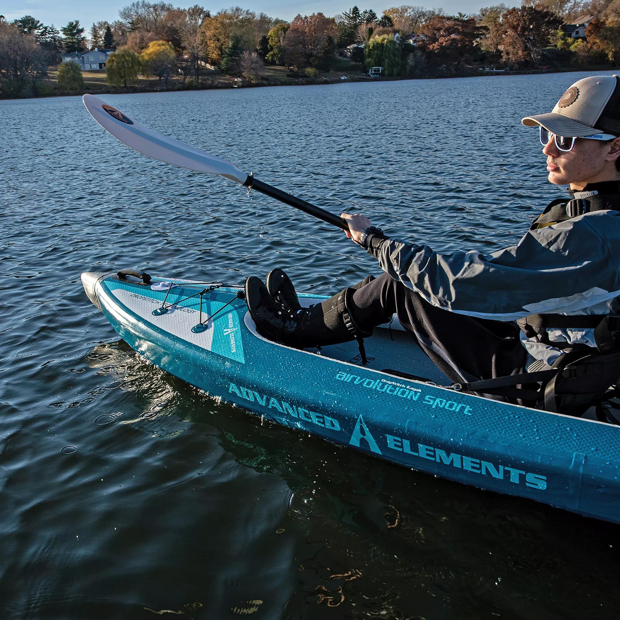 ADVANCED ELEMENTS - Kayak récréatif AirVolution Sport avec pompe - Blue - AE3028-B - LIFE STYLE 3