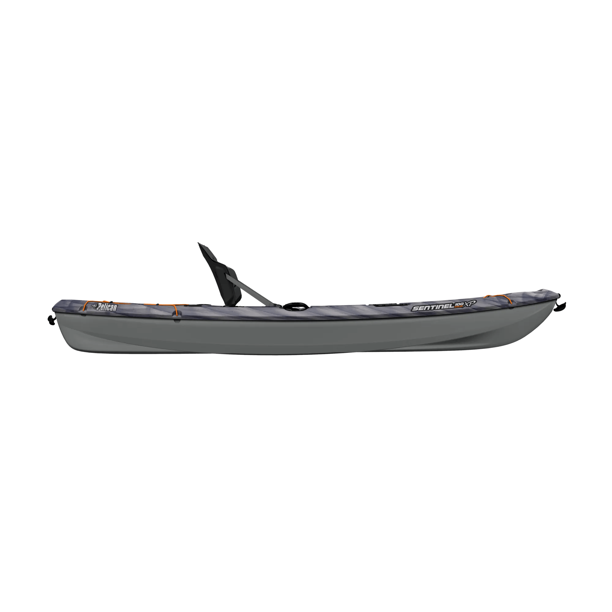 PELICAN - Kayak de pêche Sentinel 100X Angler - Black - MBF10P104-00 - SIDE