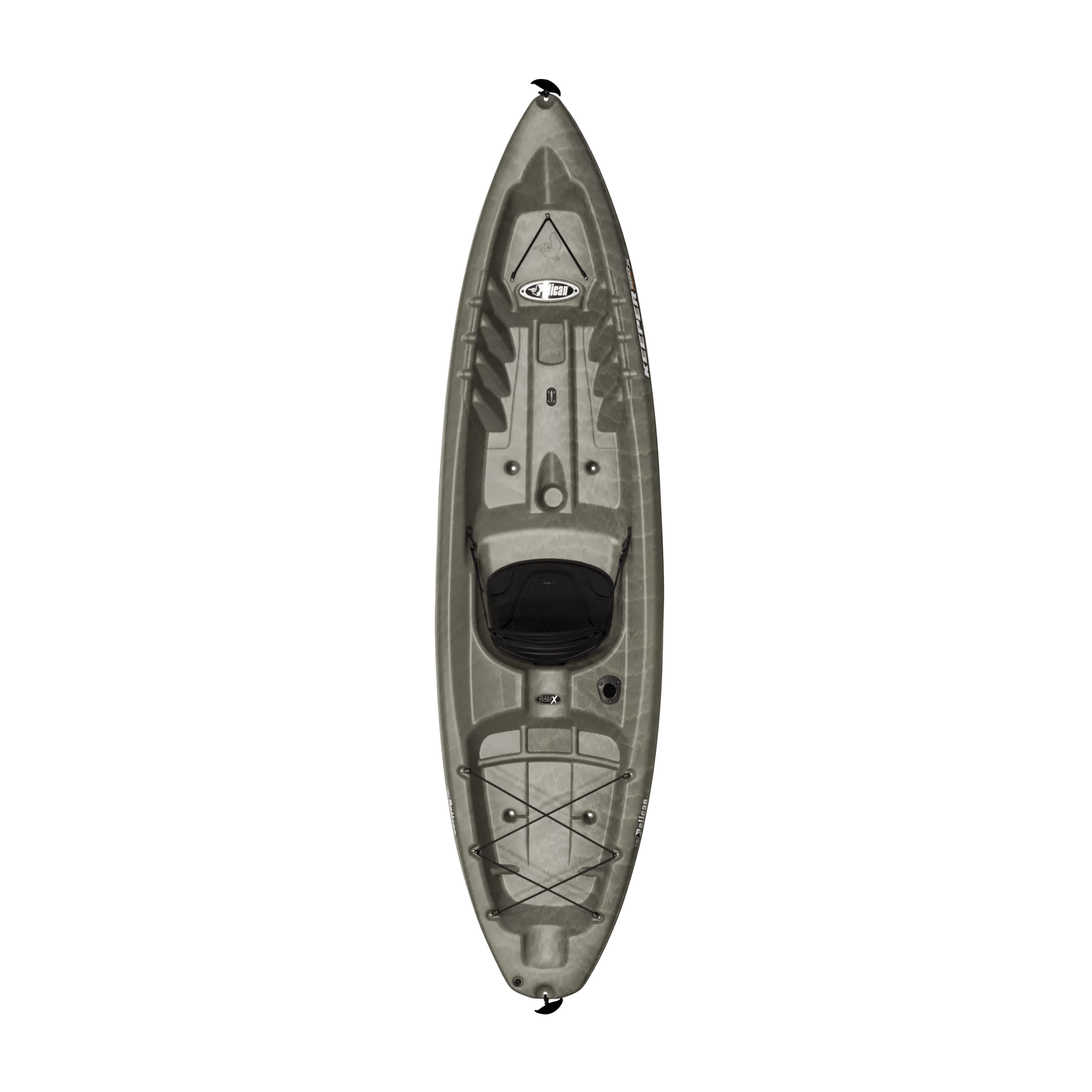 PELICAN - Keeper 100X Angler Fishing Kayak - Discontinued color/model - Beige - KVF10P170 - TOP 