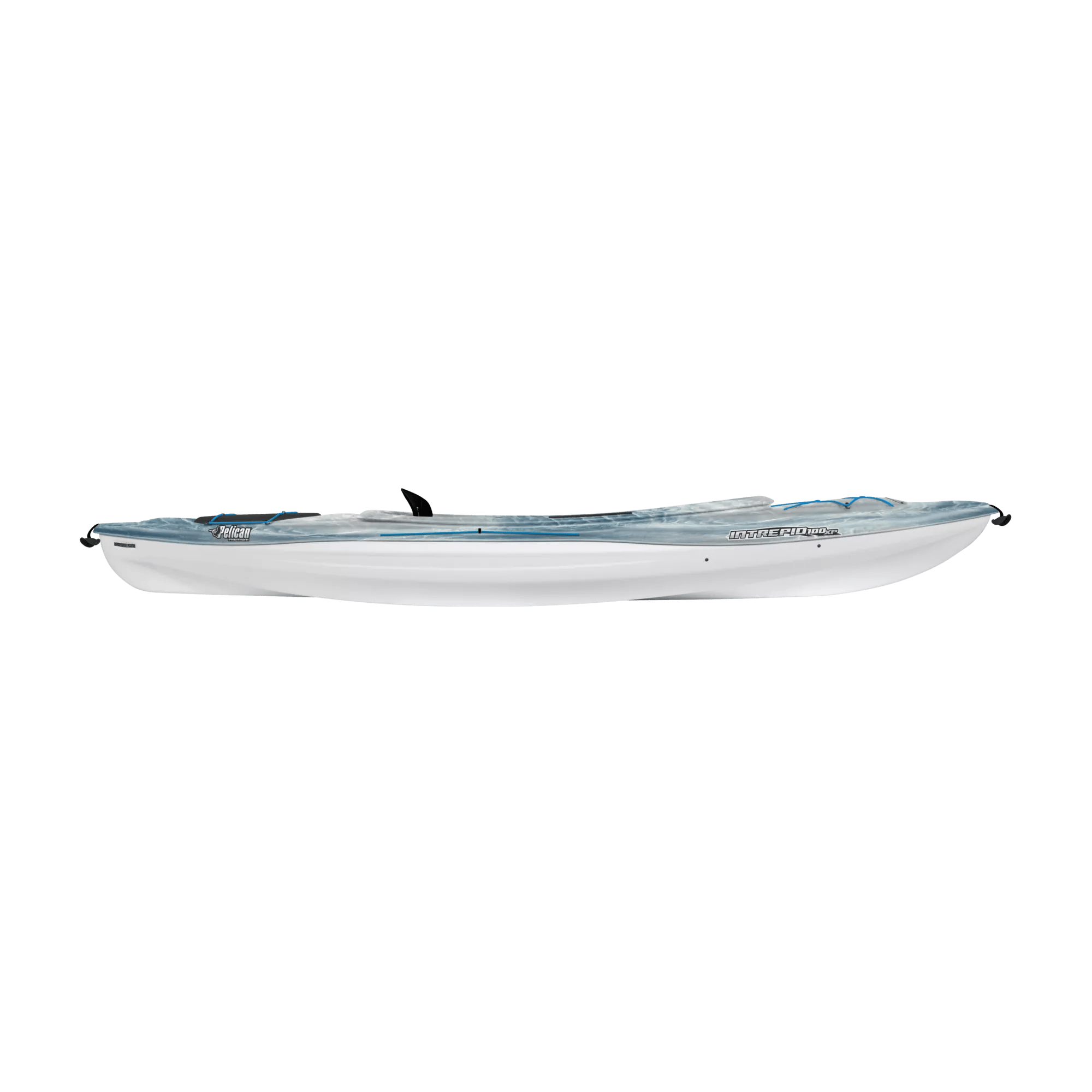 PELICAN - Intrepid 100XP Fishing Kayak - Grey - KXP10P103 - SIDE