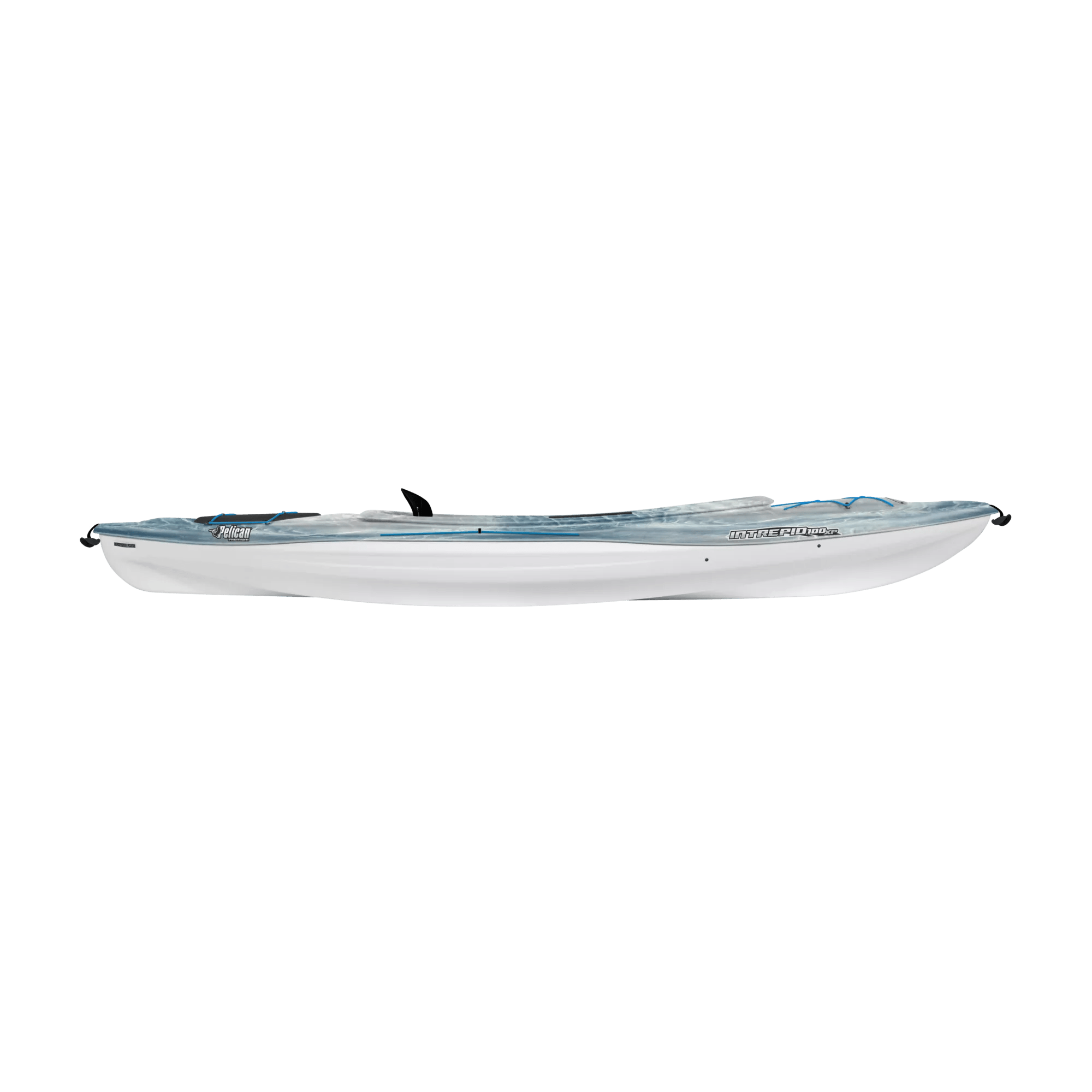 PELICAN - Kayak de pêche Intrepid 100XP - Grey - KXP10P103 - SIDE