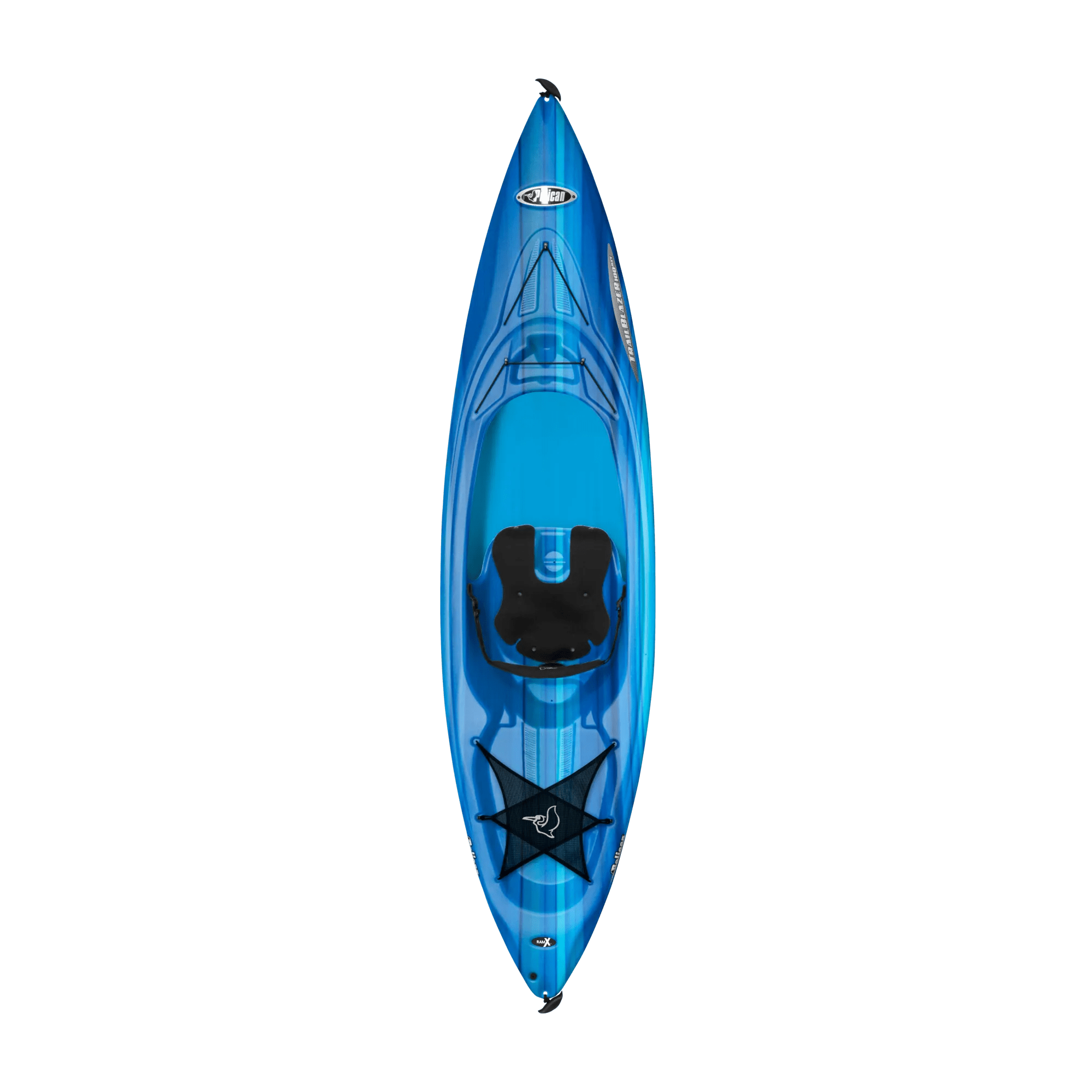 PELICAN - Trailblazer 100 NXT Recreational Kayak - Blue - KSF10P300 - TOP