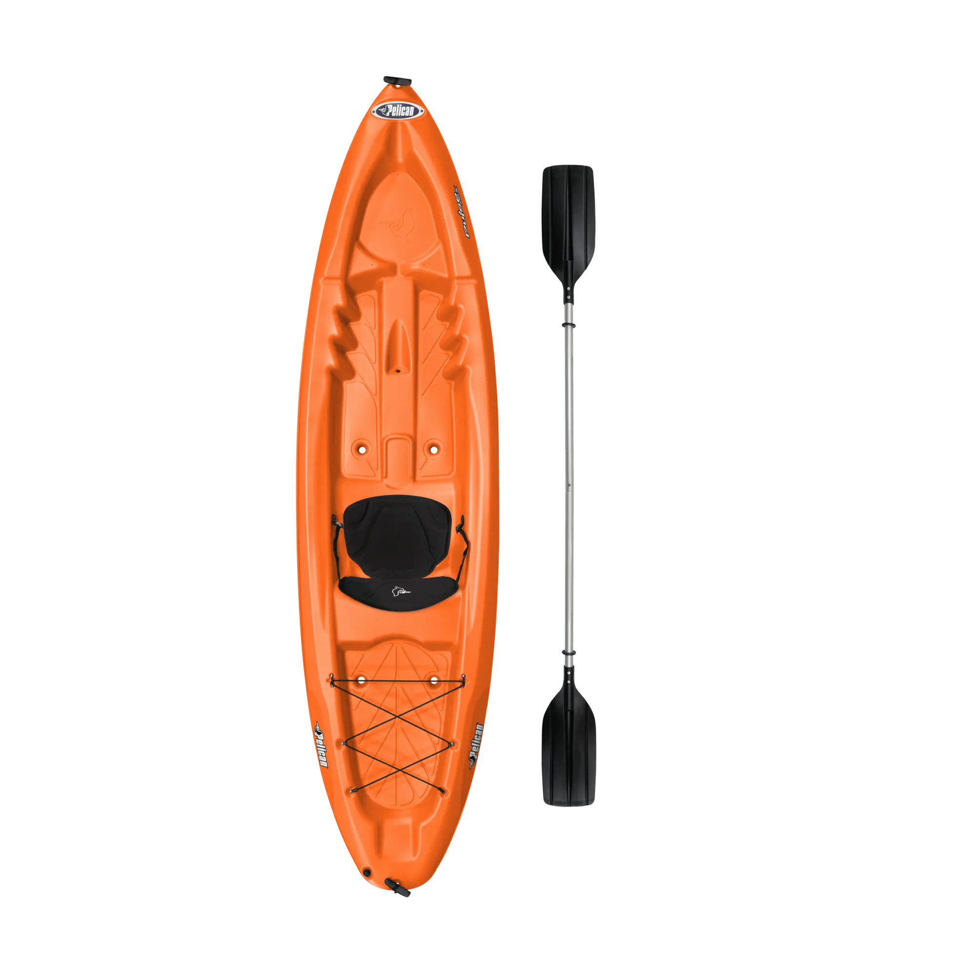 PELICAN - Kayak Pulse 100X avec pagaie - Orange - KOS10P102-00 - TOP