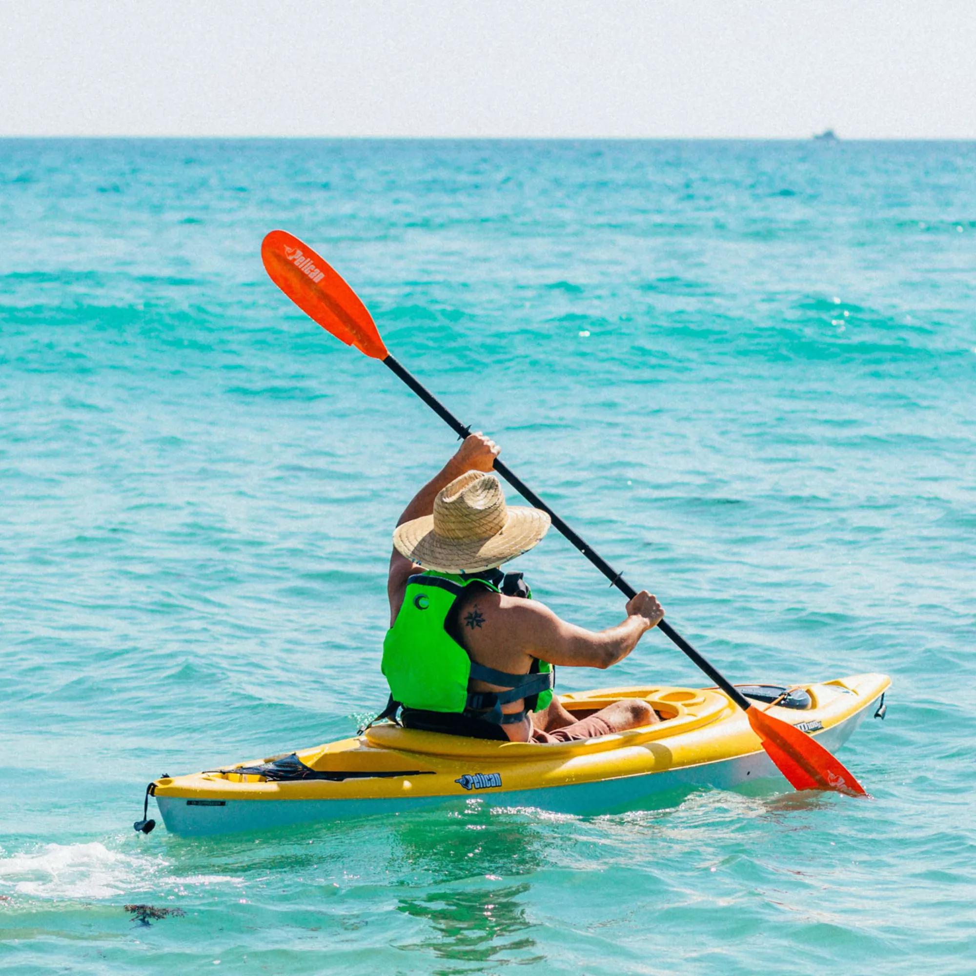 PELICAN - Kayak récréatif Maxim 100X de Pelican - Yellow - KZA10P109-00 - LIFE STYLE 2