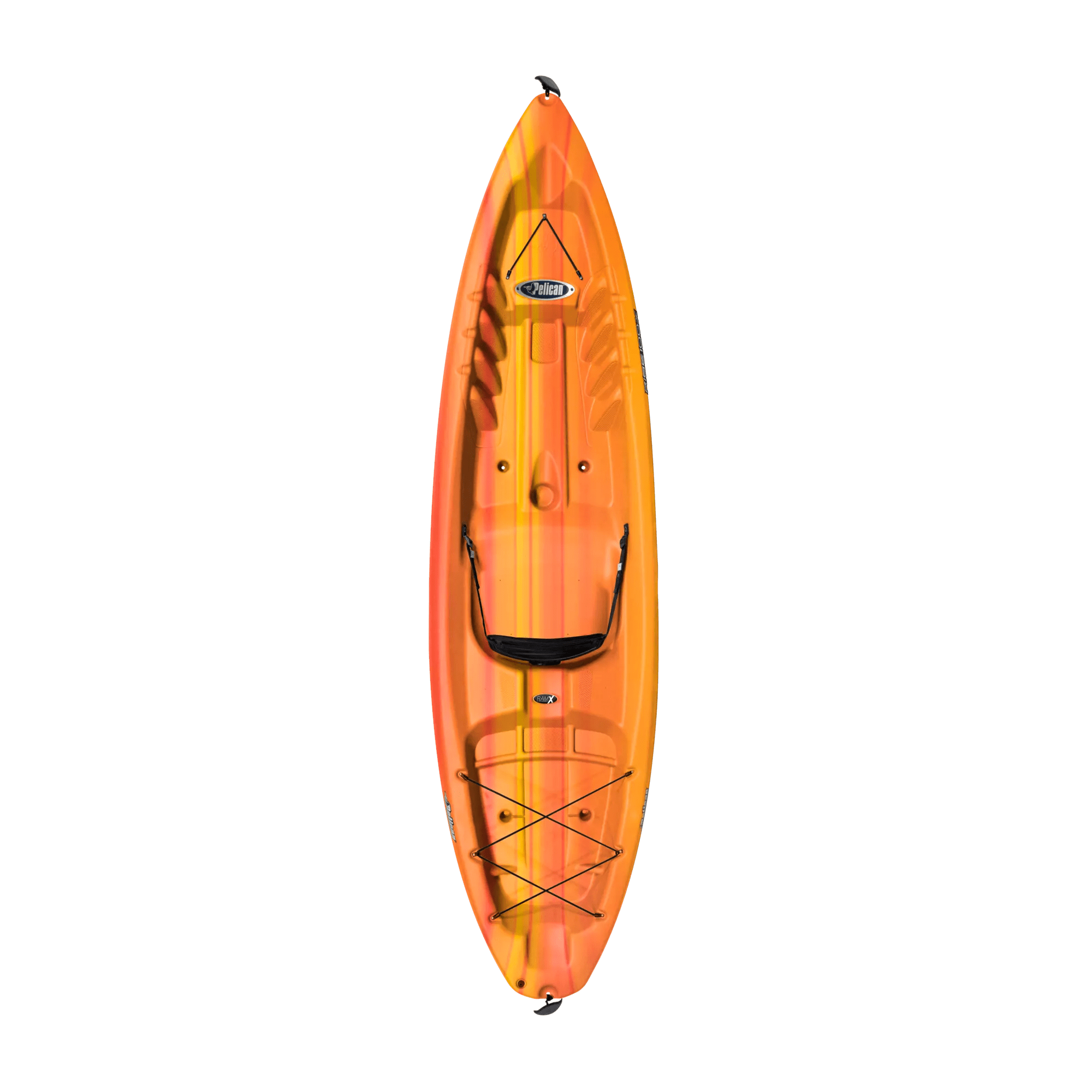 PELICAN - Rise 100X Recreational Kayak - Yellow - KVF10P503 - TOP