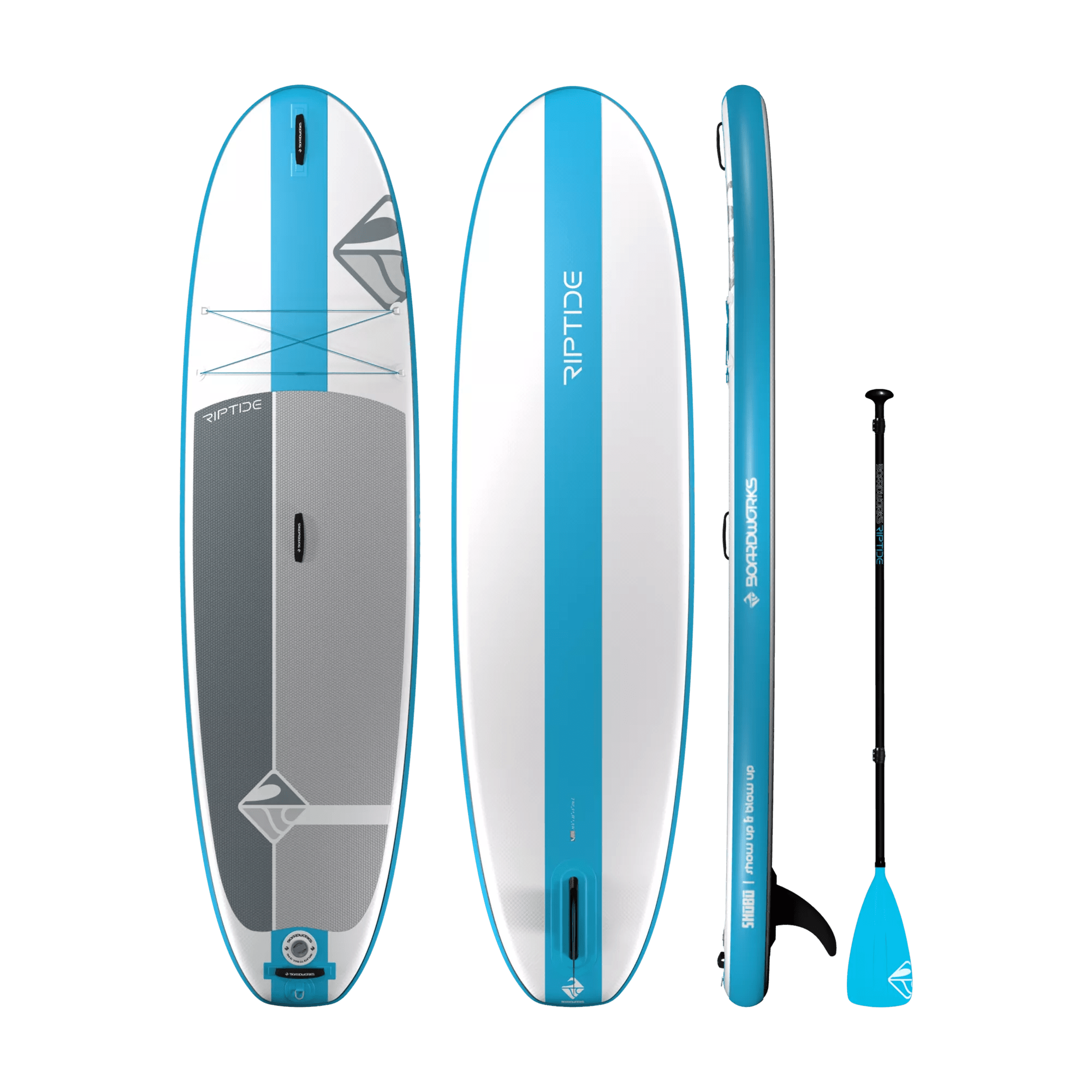 BOARDWORKS - Shubu Riptide 10'6" Inflatable Paddle Board - Blue - 4450559512 - TOP 