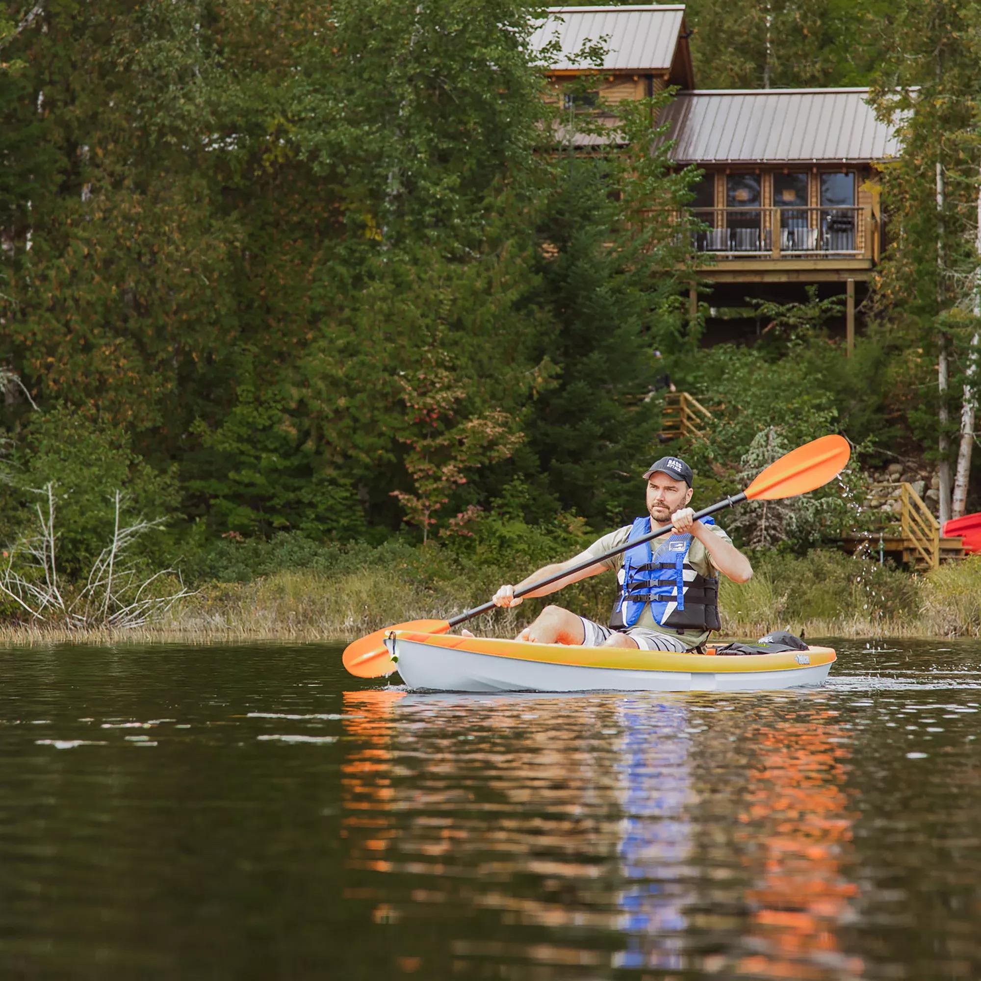 PELICAN - Sentinel 100X Recreational Kayak - Discontinued color/model - Yellow - KVF10P100-00 - LIFE STYLE 1