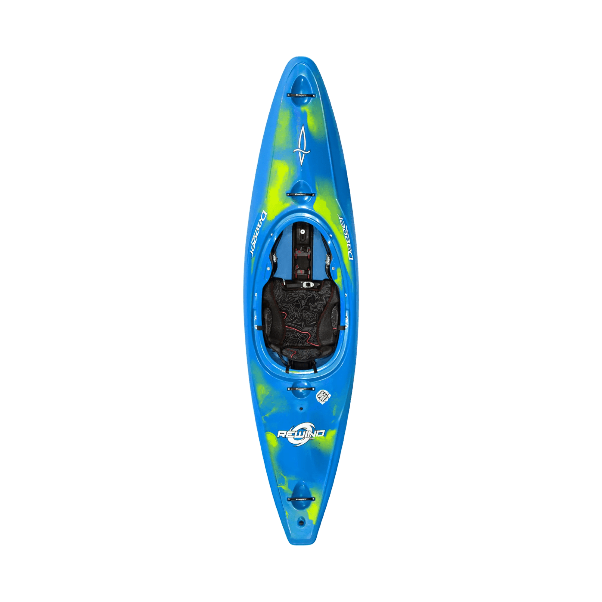 DAGGER - Kayak d’eaux vives polyvalent Rewind L - Blue - 9010480197 - TOP