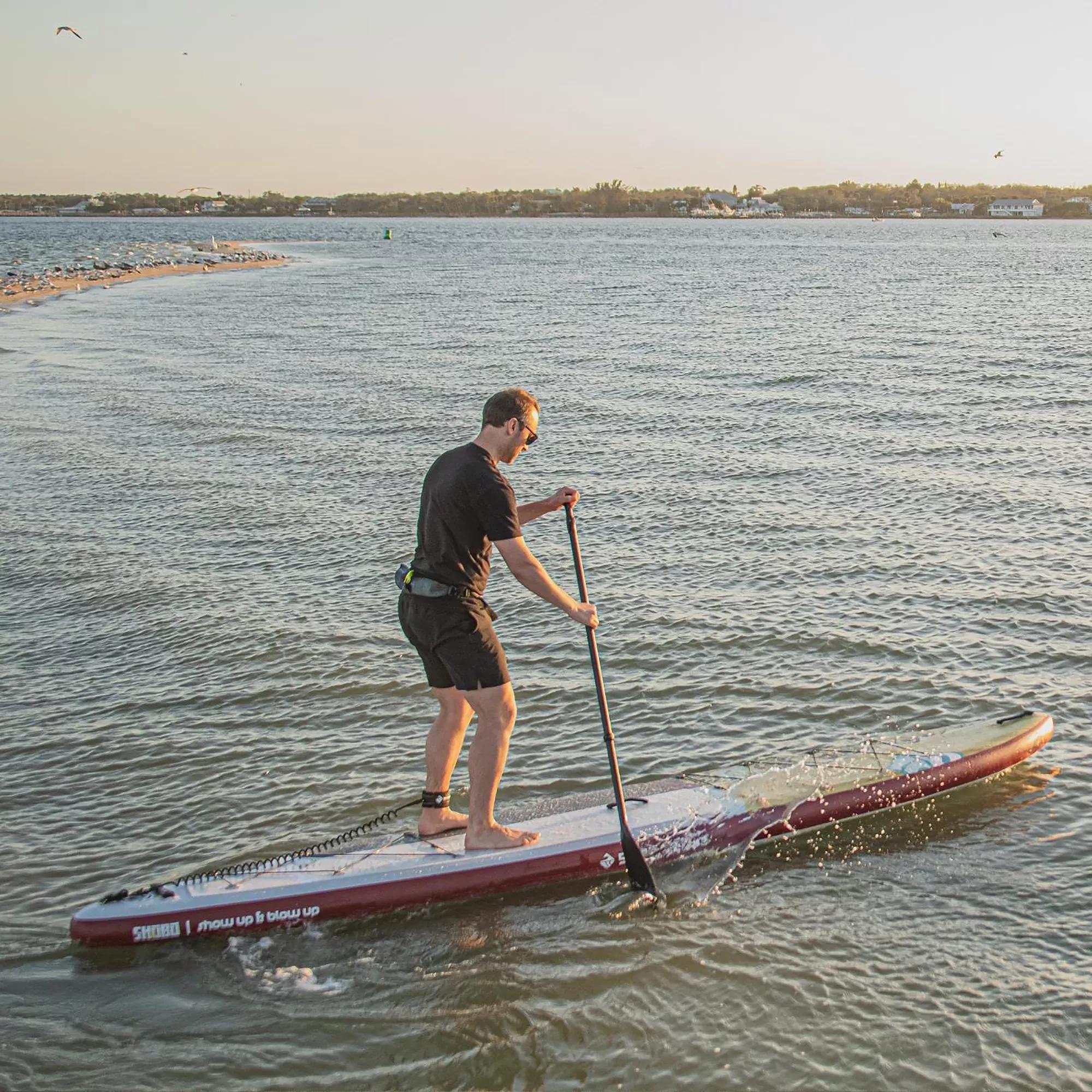 BOARDWORKS - Shubu Great Bear 14' Inflatable Paddle Board - Red - 4450419515 - LIFE STYLE 1