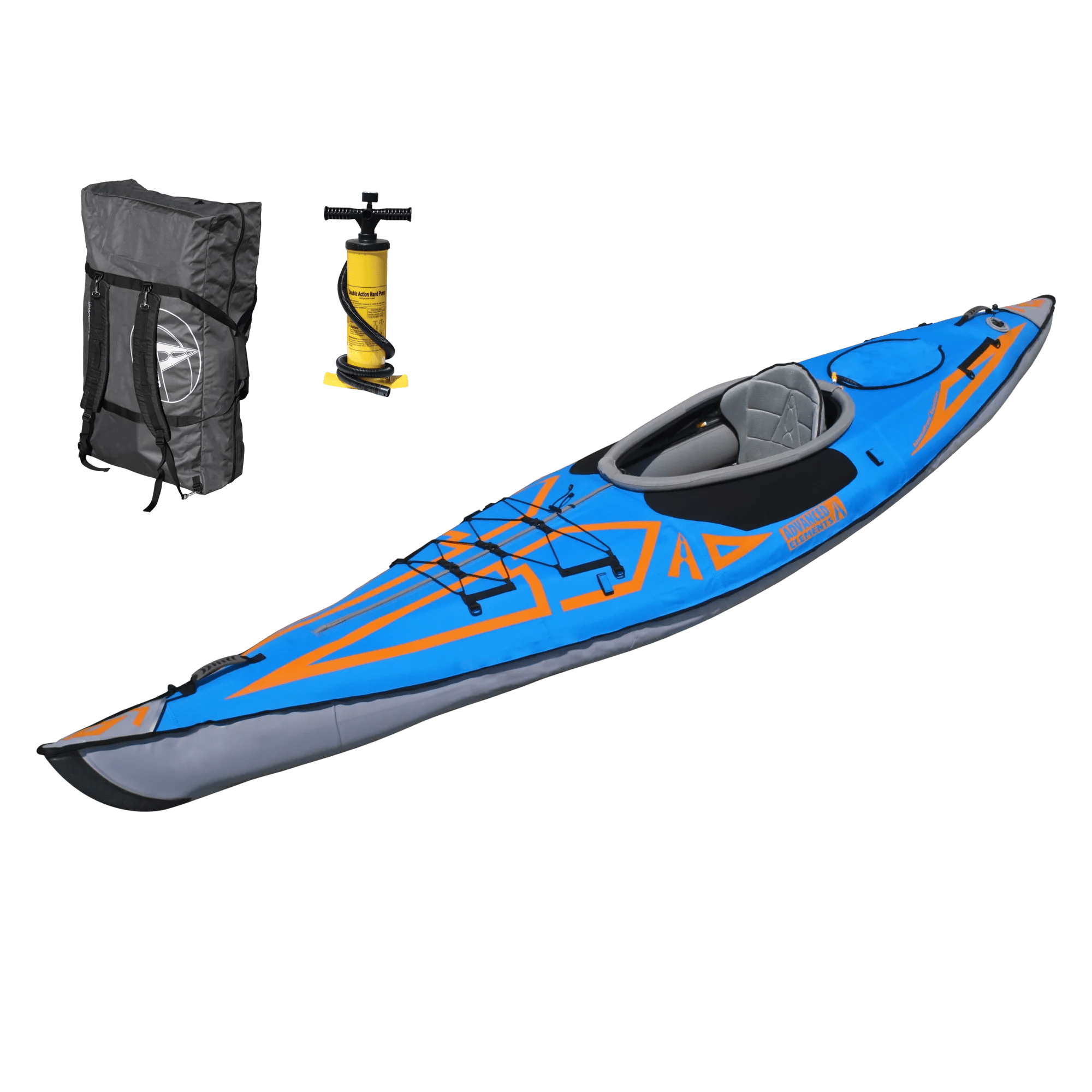 ADVANCED ELEMENTS - AdvancedFrame™ Expedition Elite Kayak with Pump - Blue - AE1009-XE-P - 