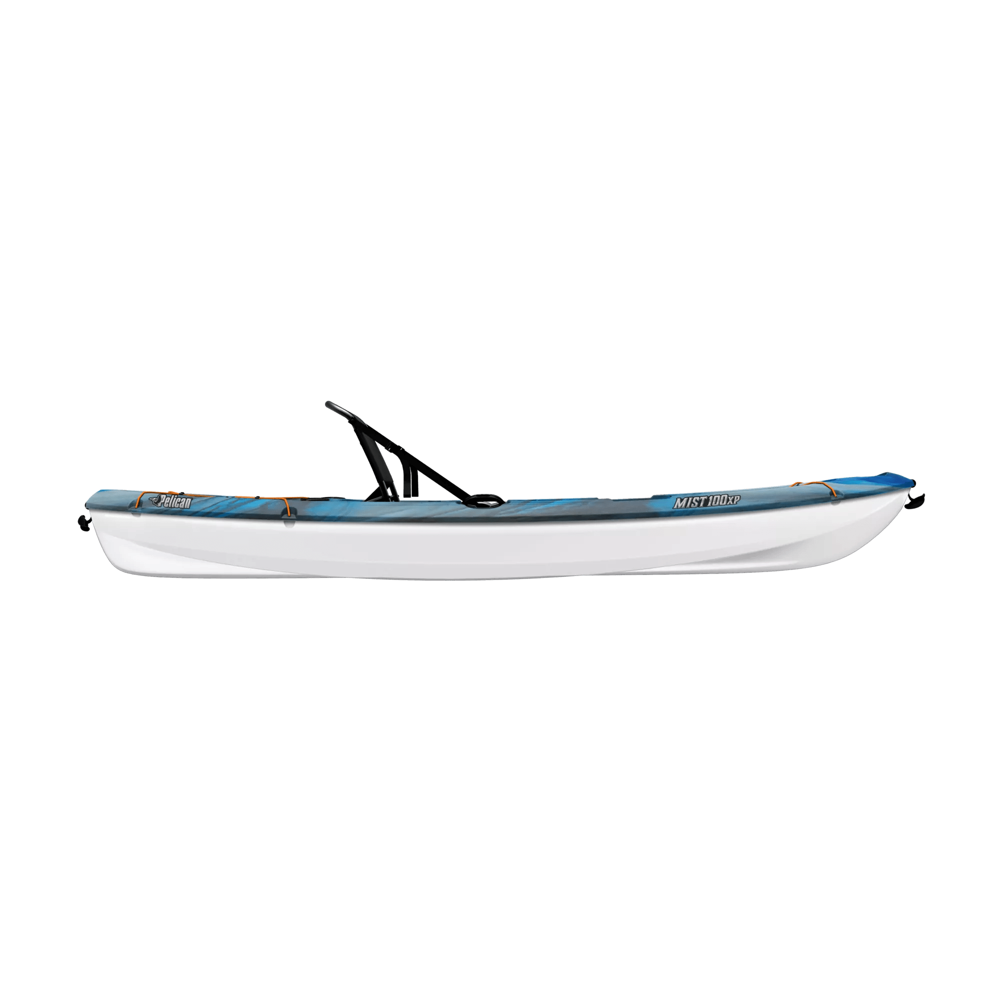 PELICAN - Mist 100XP Angler kayak with Paddle - Blue - MGF10P102-00 - SIDE