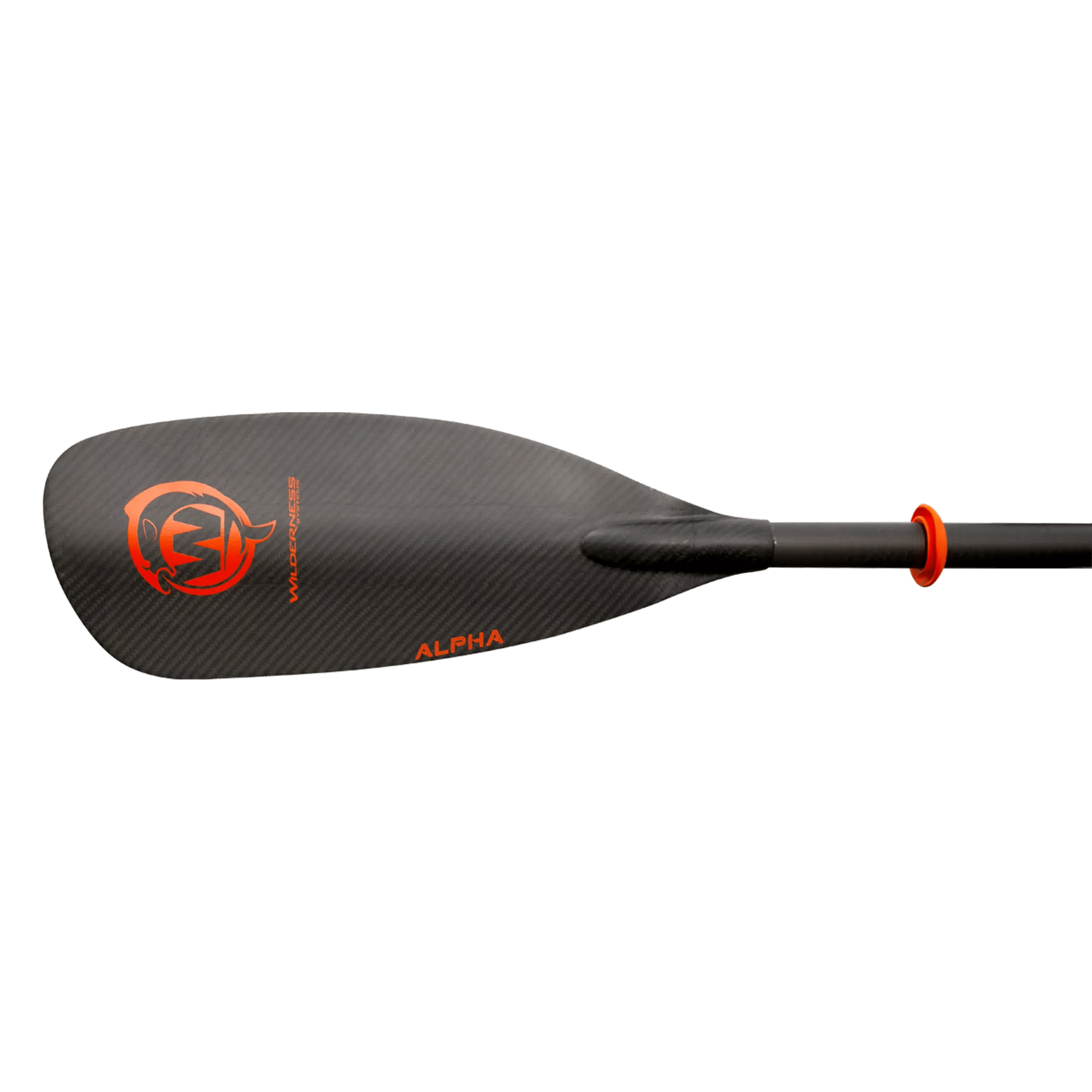 WILDERNESS SYSTEMS - Pagaie de kayak de pêche Alpha Carbon Angler de 240 cm à 260 cm - Red - 8070209 - TOP