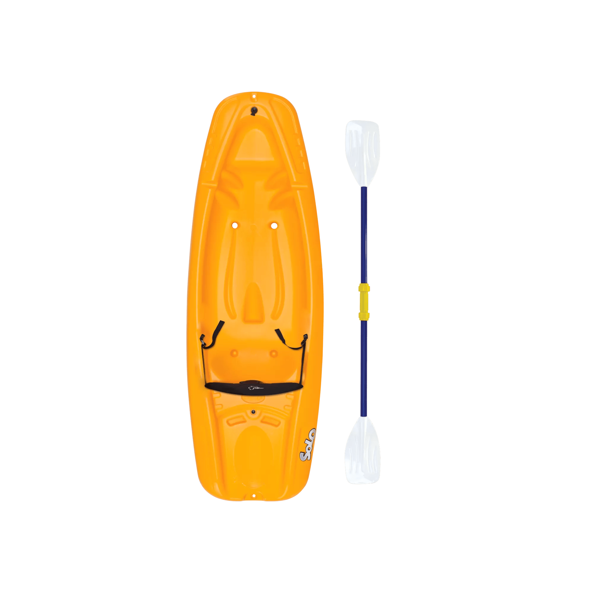 PELICAN - Solo Kids Kayak with Paddle - Orange - KOS06P402 - TOP