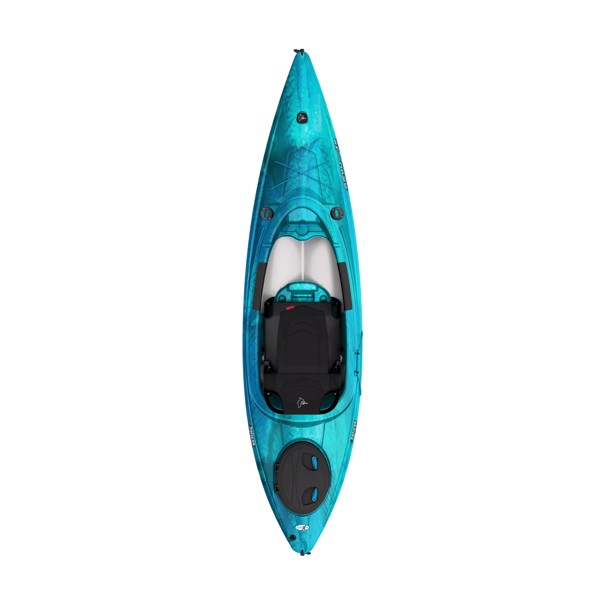 PELICAN - Argo 100XR Recreational Kayak - White - MDP10P300-00 - TOP