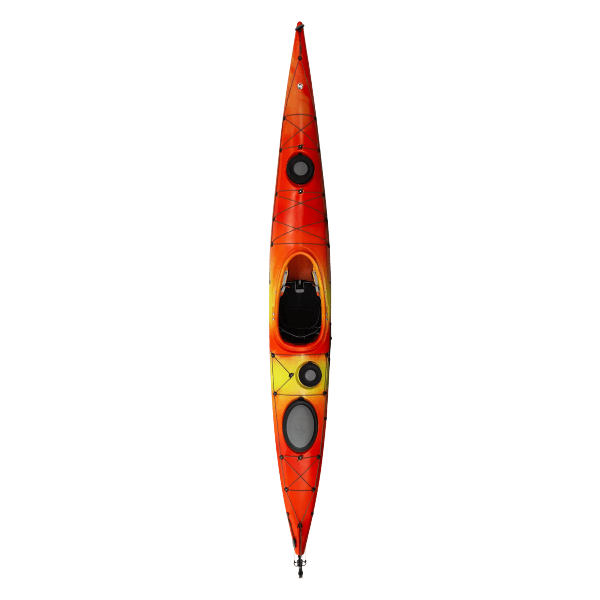 WILDERNESS SYSTEMS - Tsunami 165 Sit-Inside Touring Kayak - Orange - 9720667054 - TOP 