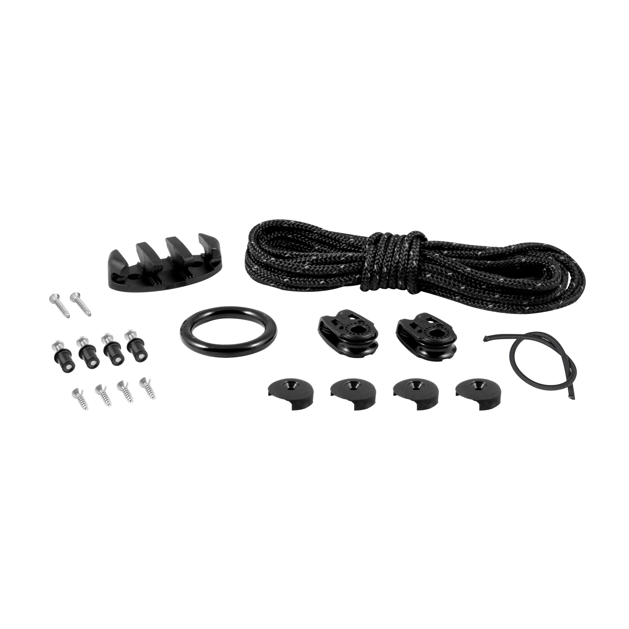 PERCEPTION - Ensemble de chariot d’ancrage pour kayak - Black - 8080001 - ISO 