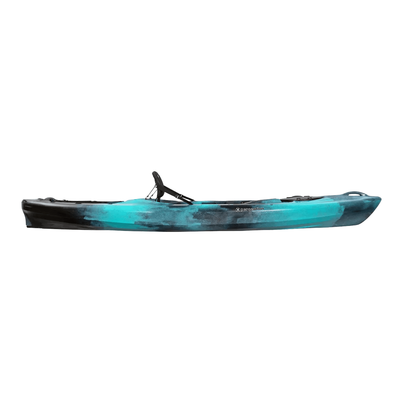 PERCEPTION - Pescador 12.0 Fishing Kayak - Aqua - 9350178178 - SIDE