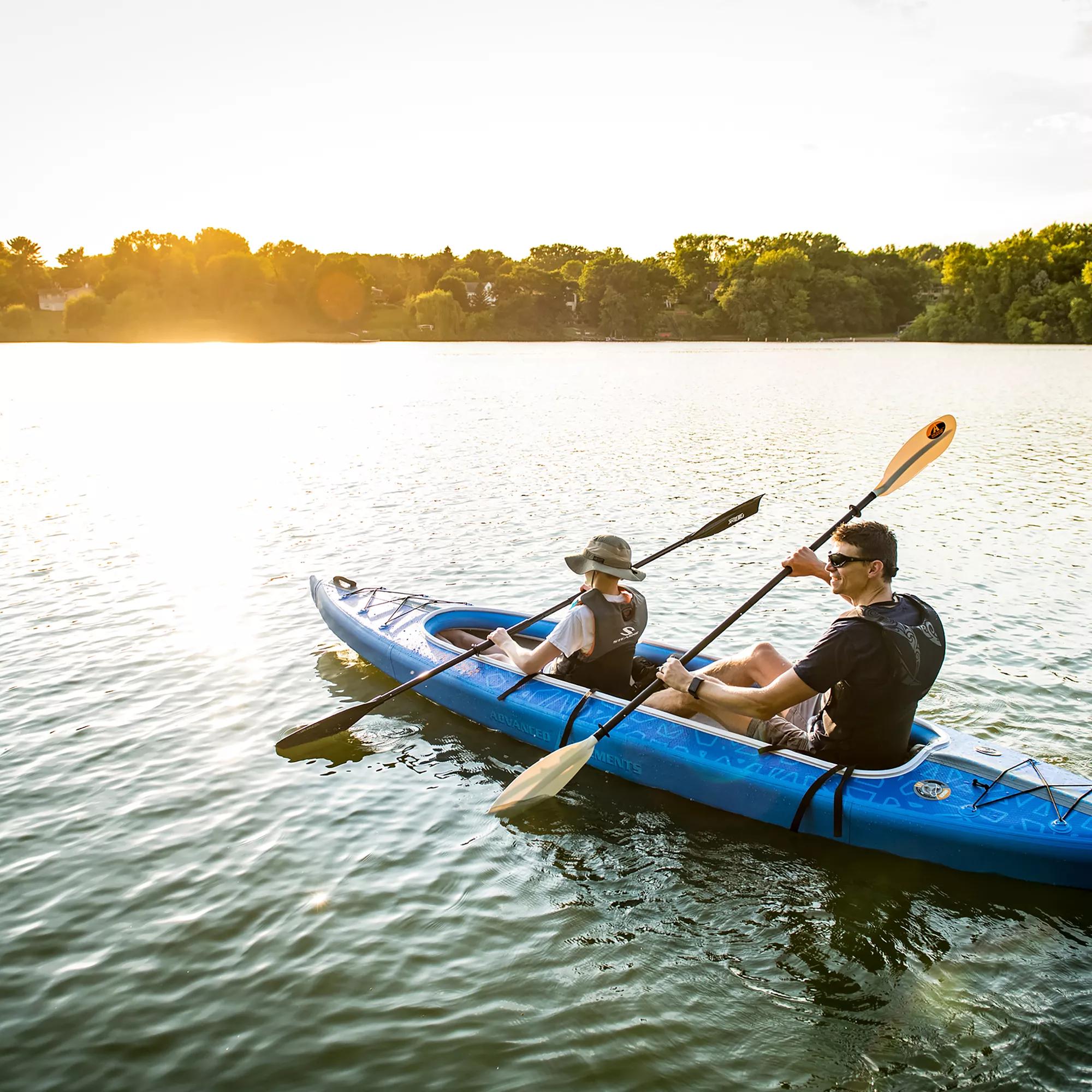 ADVANCED ELEMENTS - AirVolution2™ Recreational Kayak with Pump - Blue - AE3030 - LIFE STYLE 2