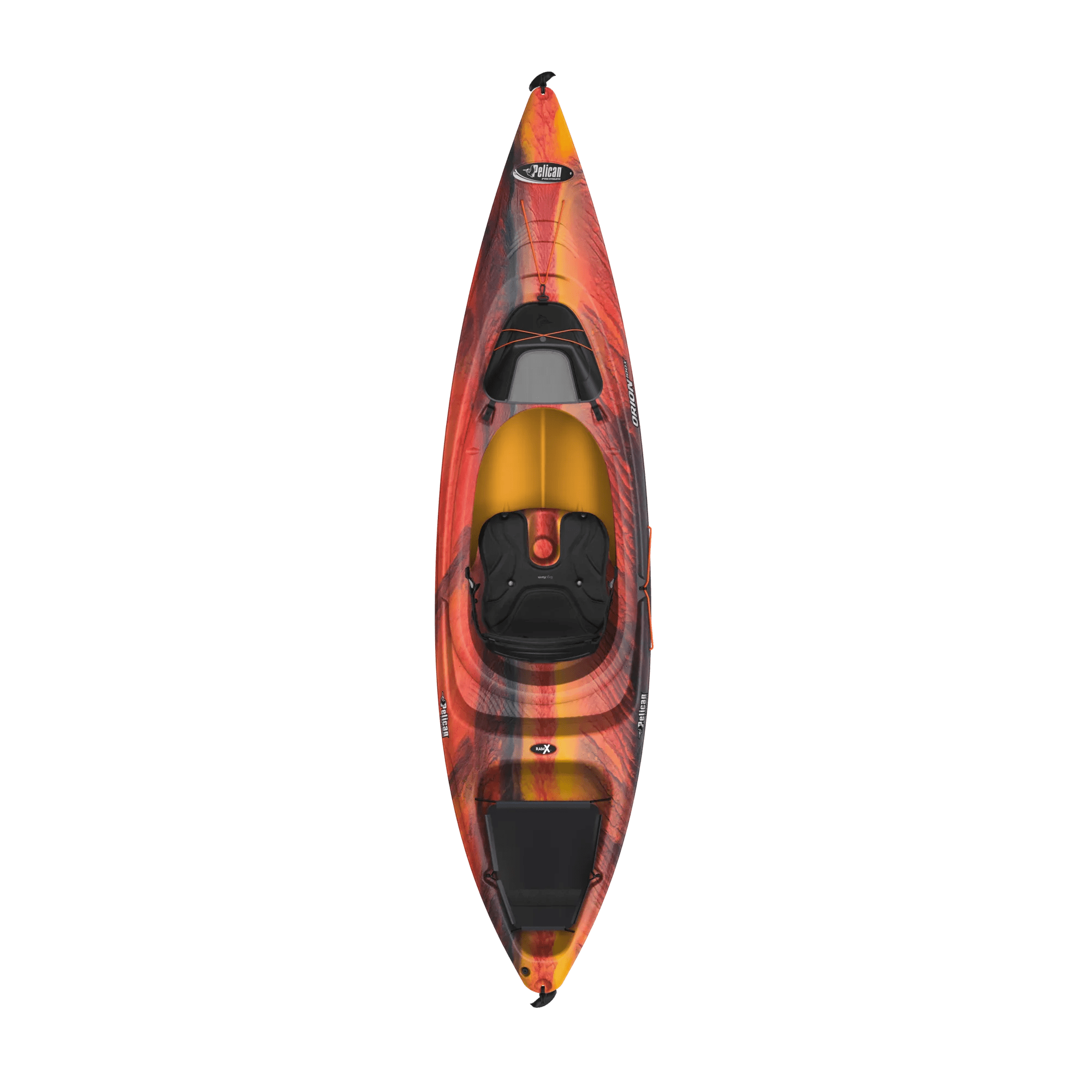 PELICAN - Orion 100X Recreational Kayak - Yellow - KAP10P205-00 - TOP