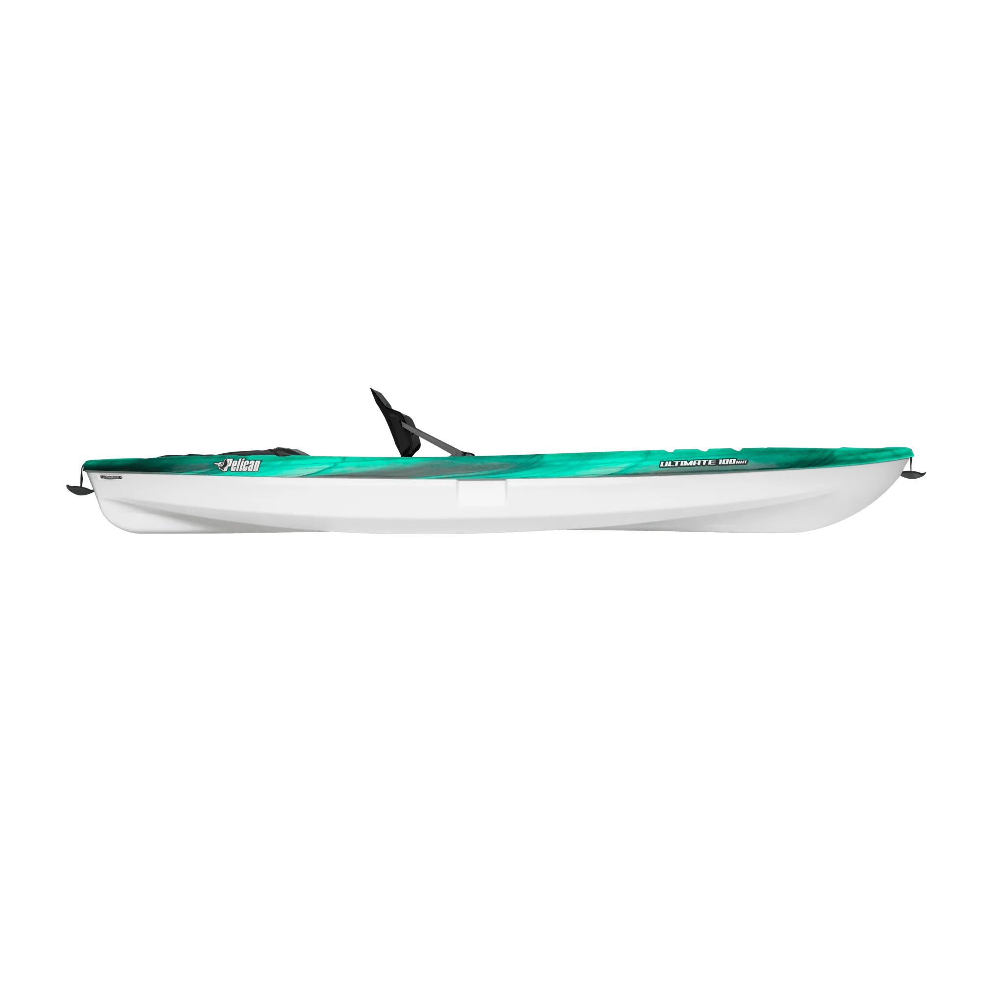 PELICAN - Ultimate 100NXT Recreational Kayak - Grey - KVL10P325 - SIDE