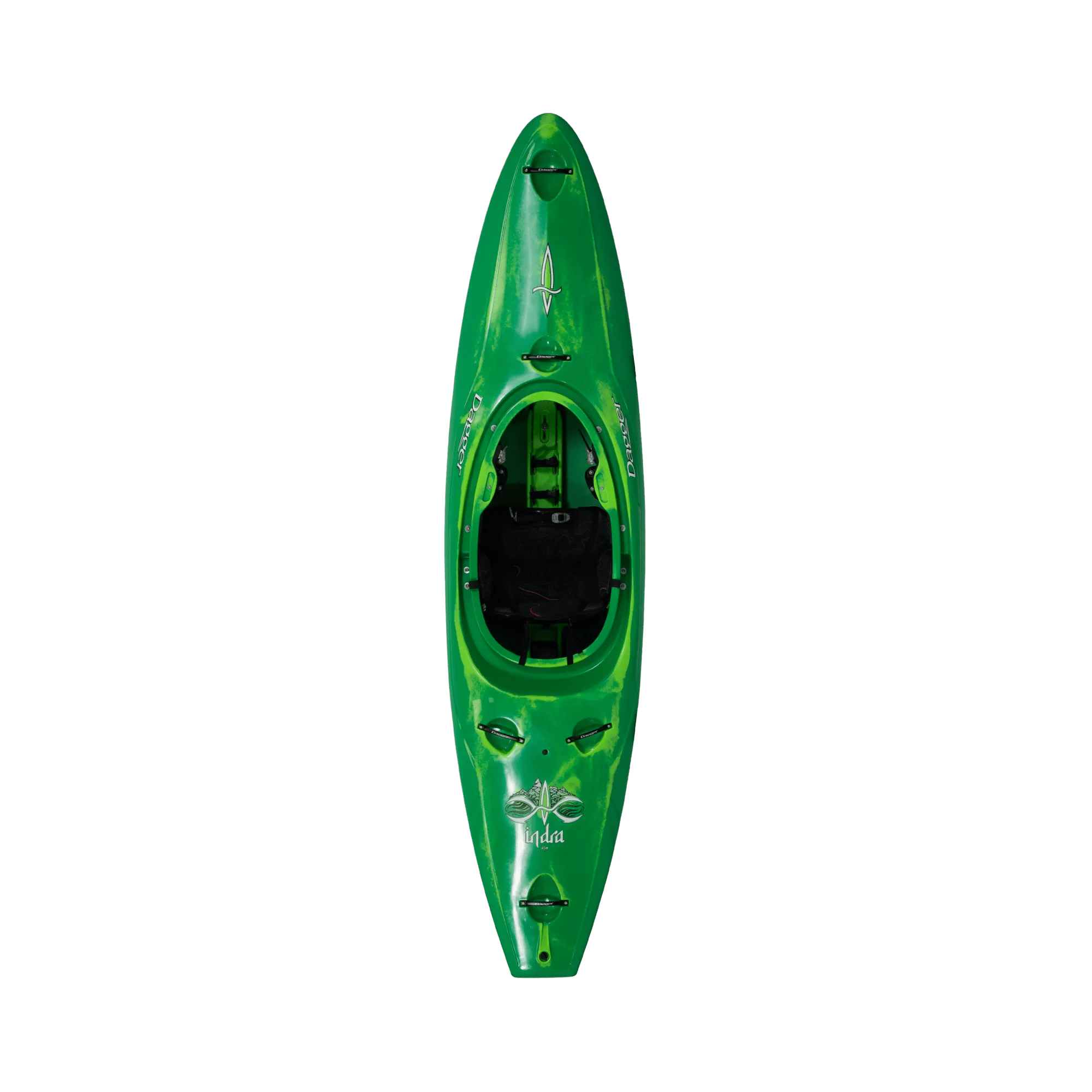 DAGGER - Kayak d'eaux vives polyvalent Indra SM/MD - Green - 9010974207 - TOP