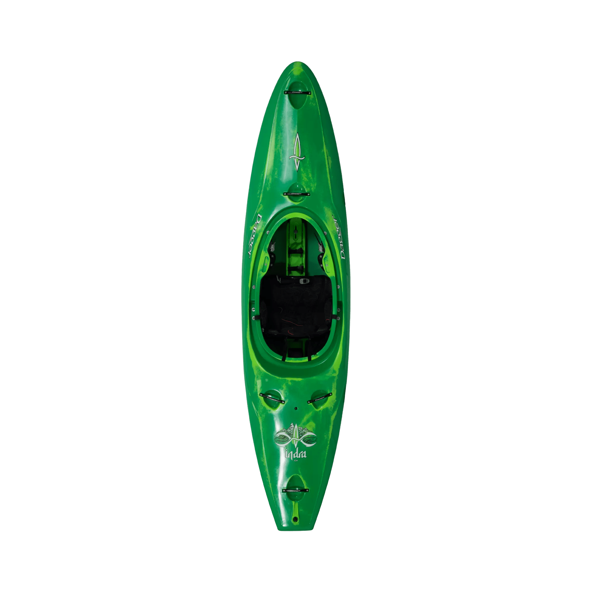 DAGGER - Indra SM/MD Creek Play Whitewater Kayak - Green - 9010974207 - TOP