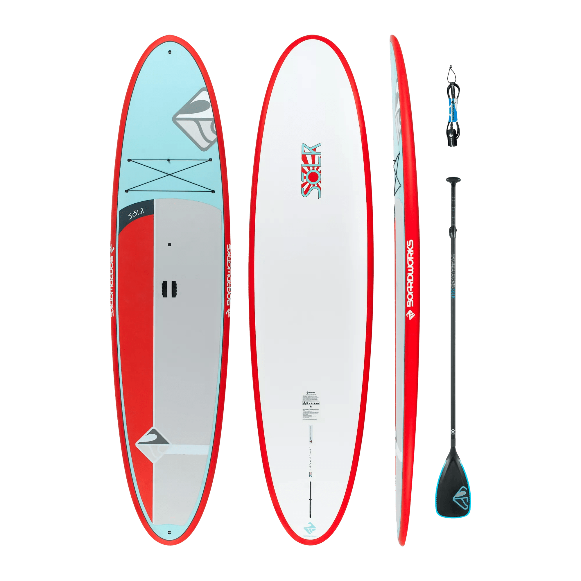 BOARDWORKS - Solr 11'6" All-Around Paddle Board with Paddle and Leash -  - 4440710526 - TOP 