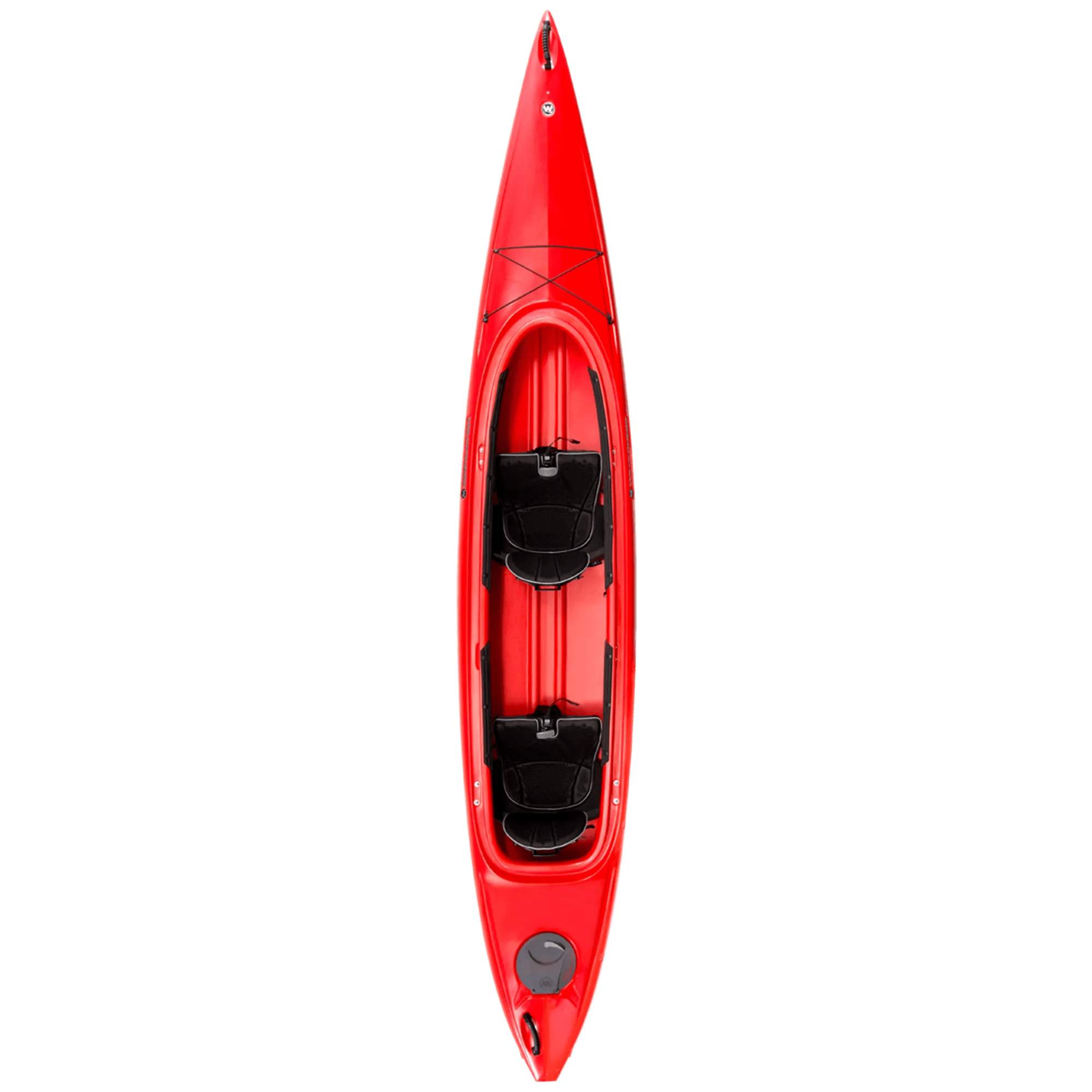 WILDERNESS SYSTEMS - Pamlico 145T Recreational Kayak - Red - 9730455040 - TOP