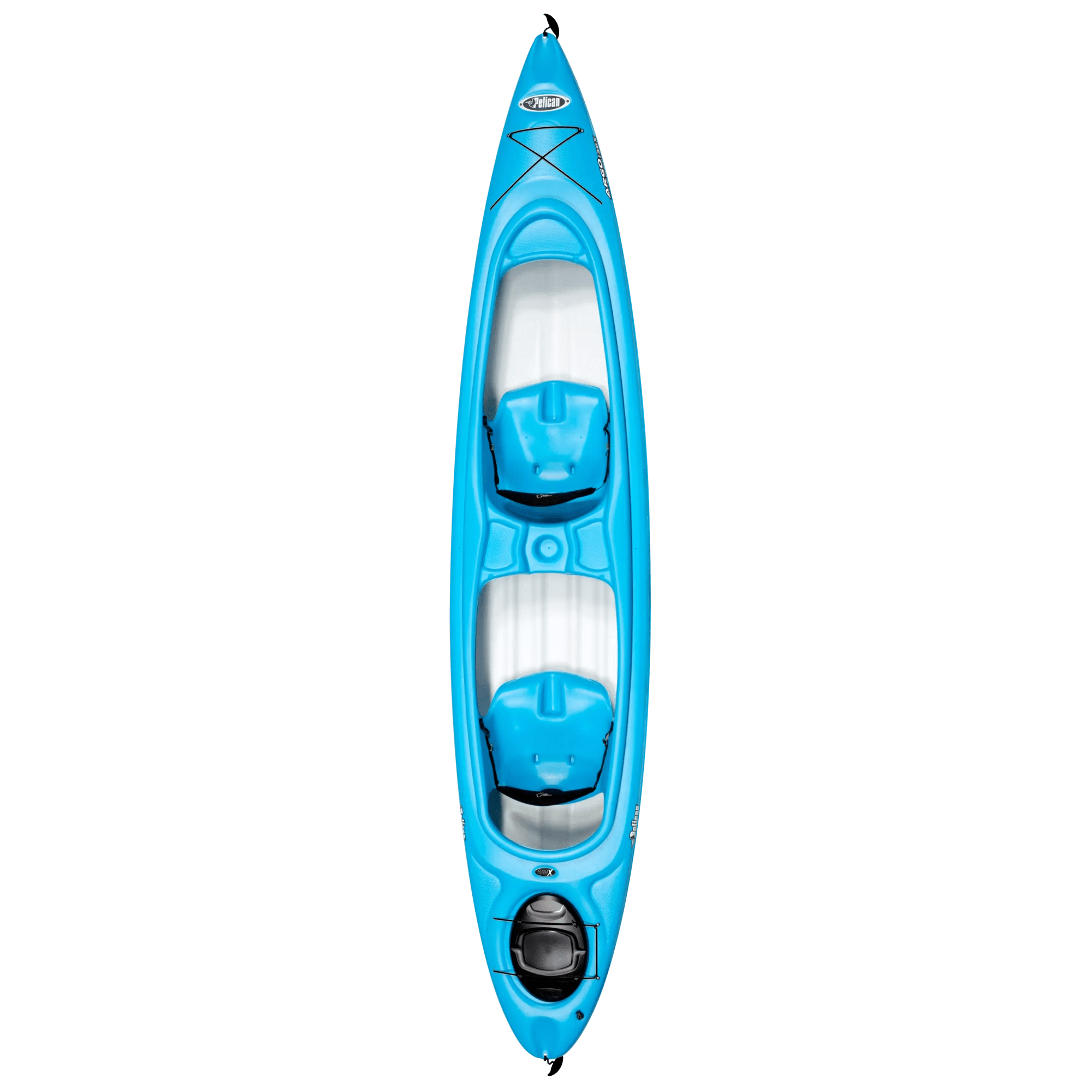 PELICAN - Argo 136X Tandem Kayak - Blue - KCA14P101 - TOP