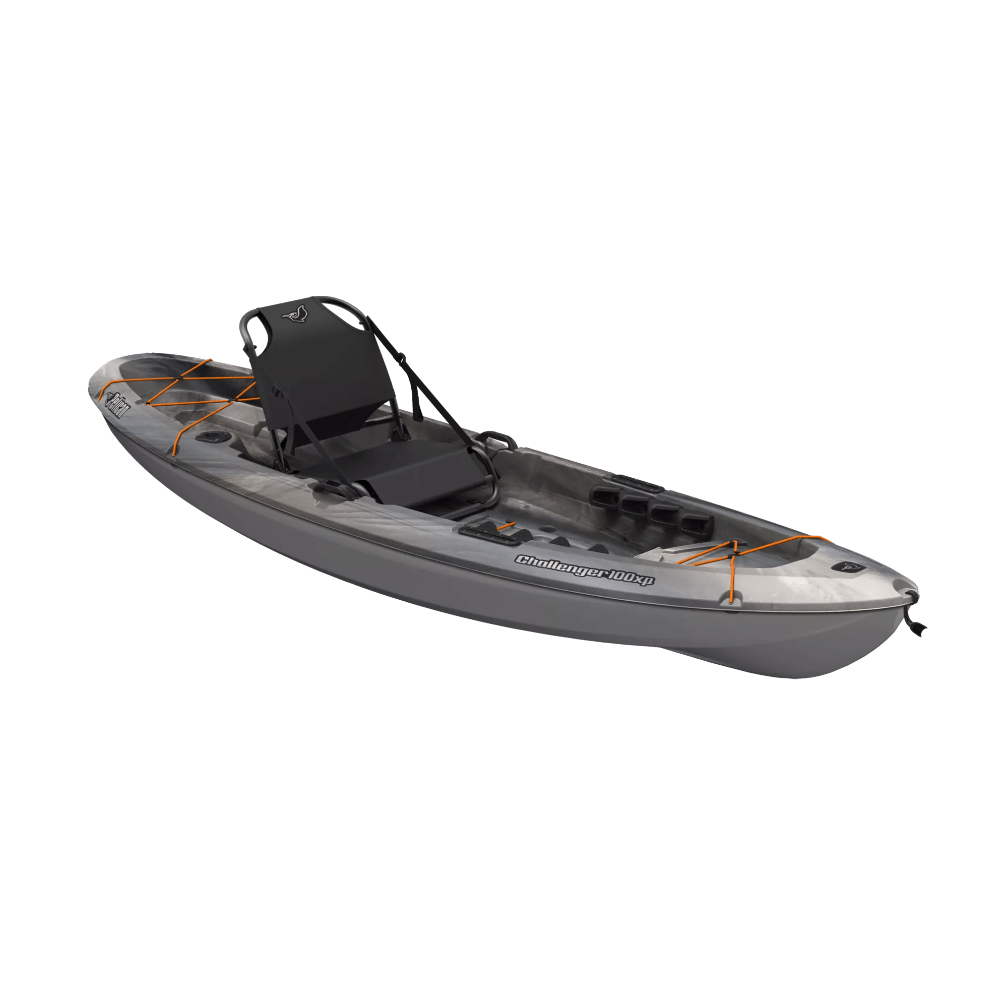 PELICAN - Challenger 100XP Fishing Kayak - Grey - MGF10P503 - ISO 