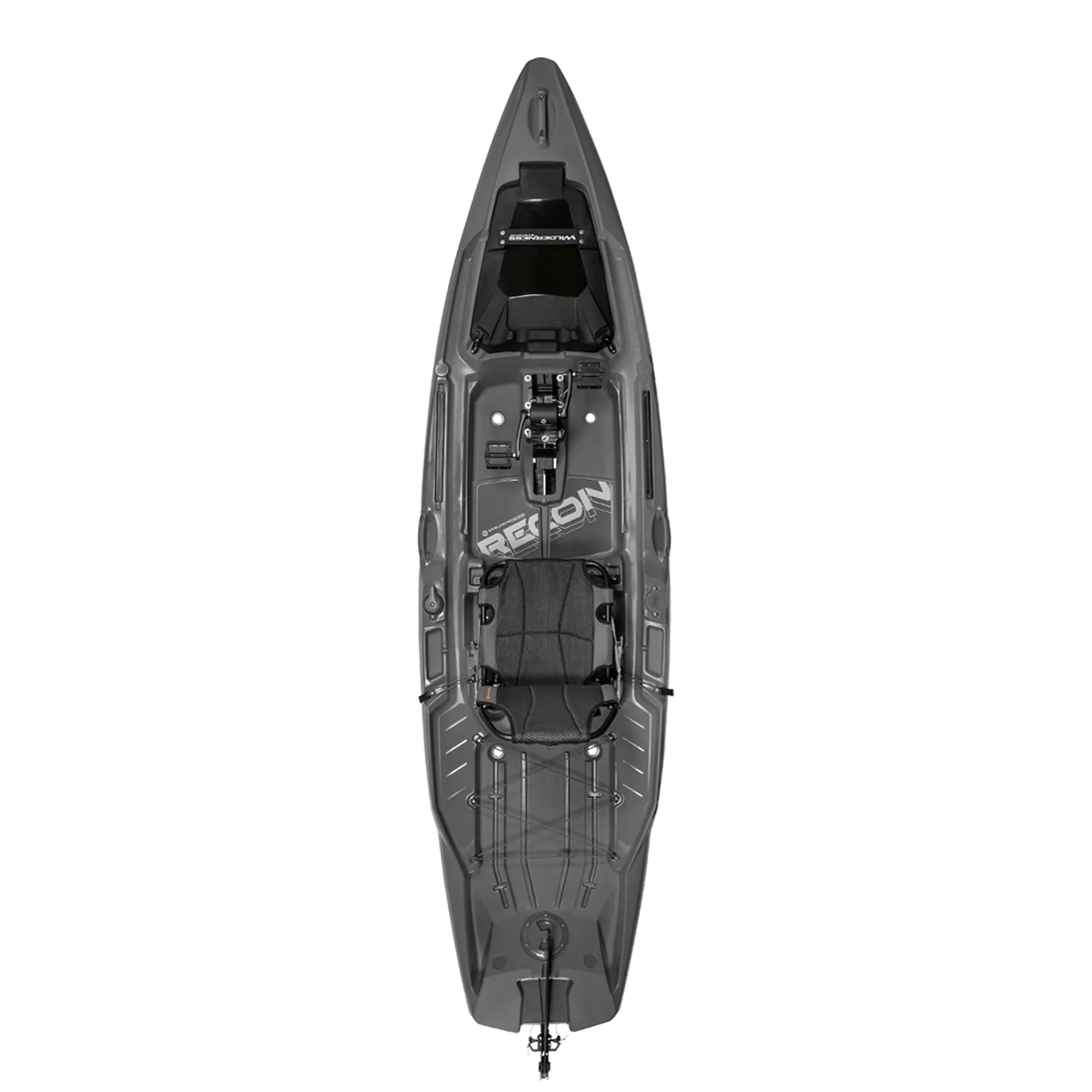 WILDERNESS SYSTEMS - Kayak de pêche RECON 120 HD avec siège AirPro ACES - Grey - 9751094153 - TOP